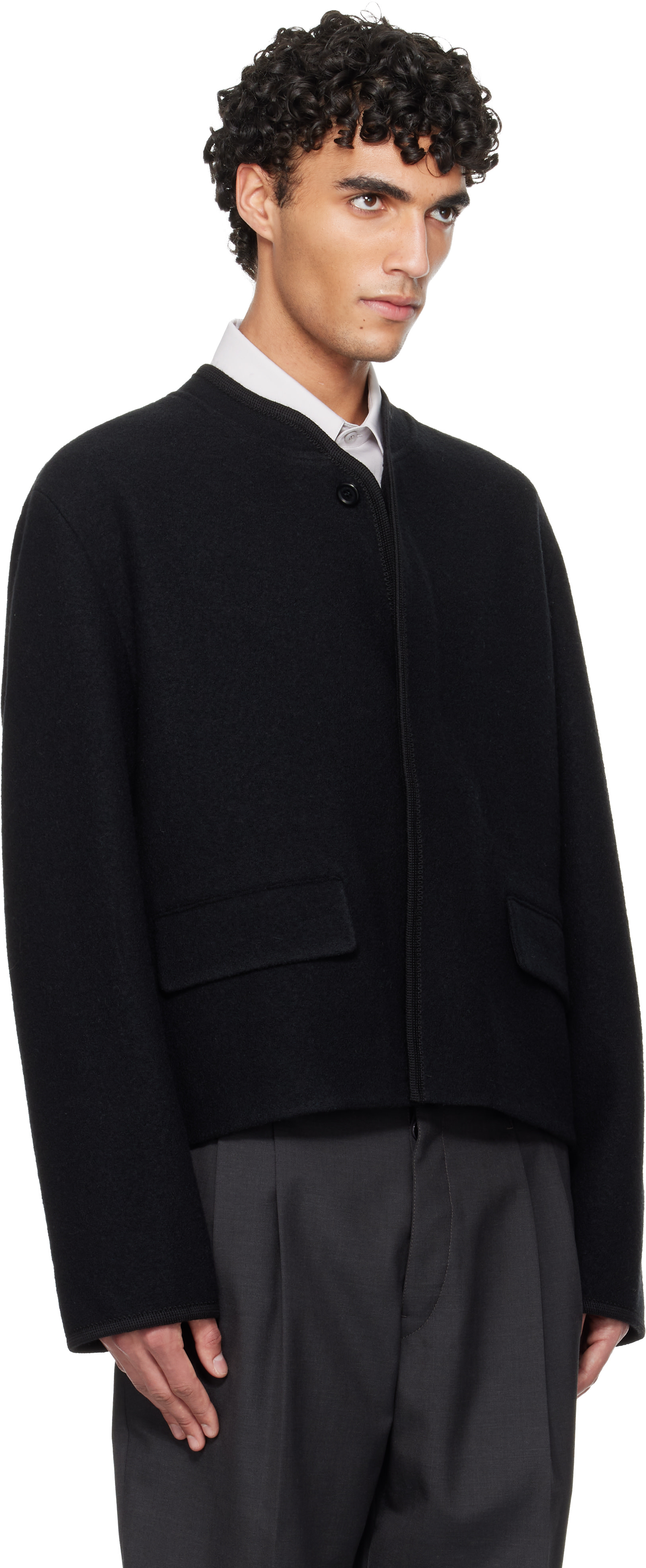 Rier - Blouson utilitaire écourté noir - Walker