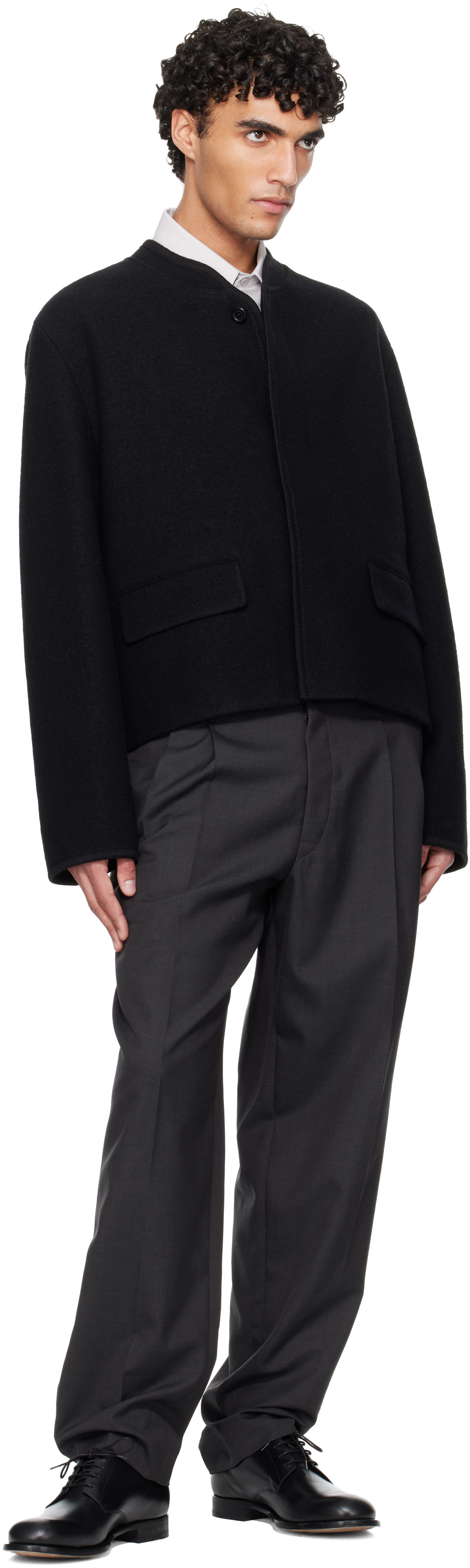Rier - Blouson utilitaire écourté noir - Walker