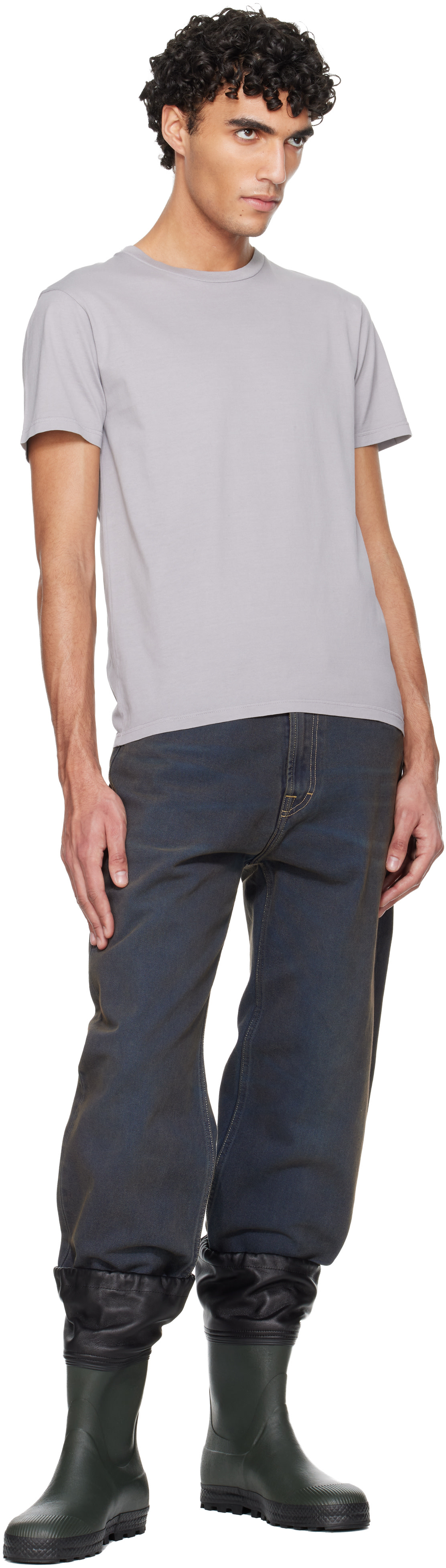 Rier - T-shirt ajusté gris