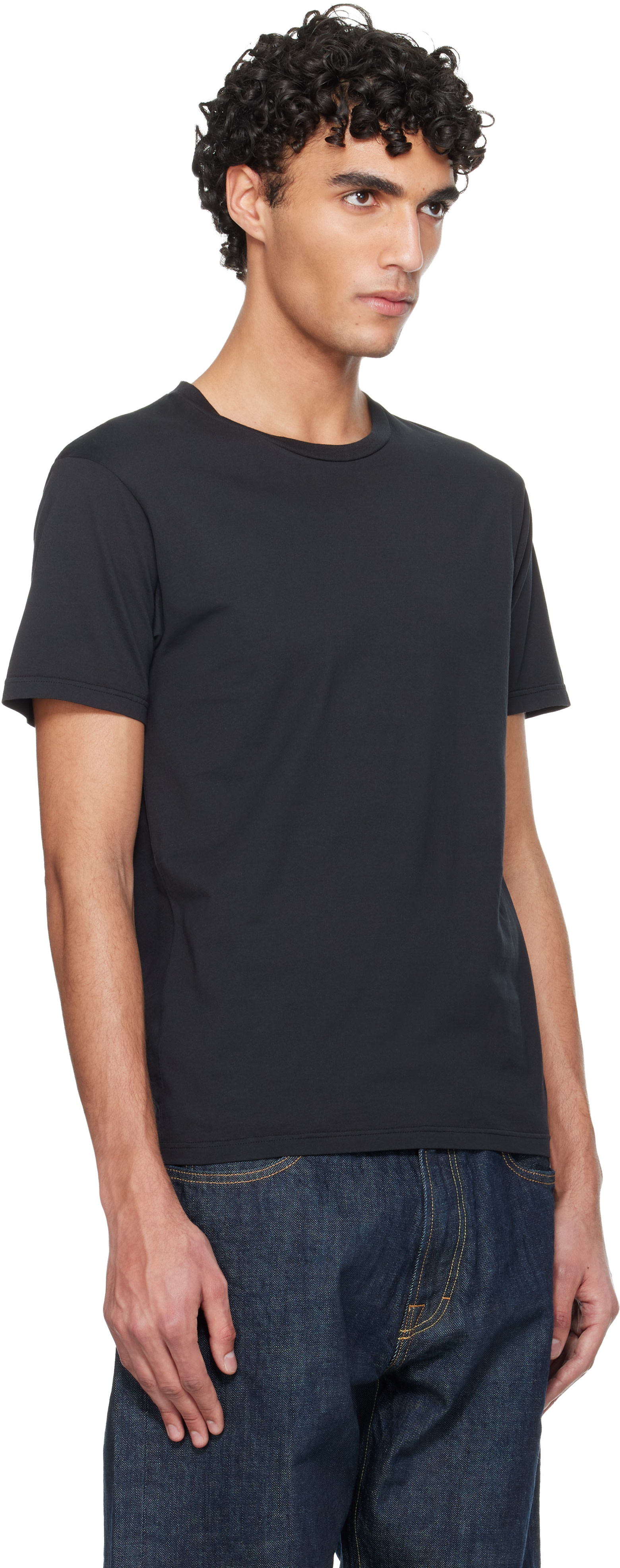 Rier - T-shirt ajusté noir