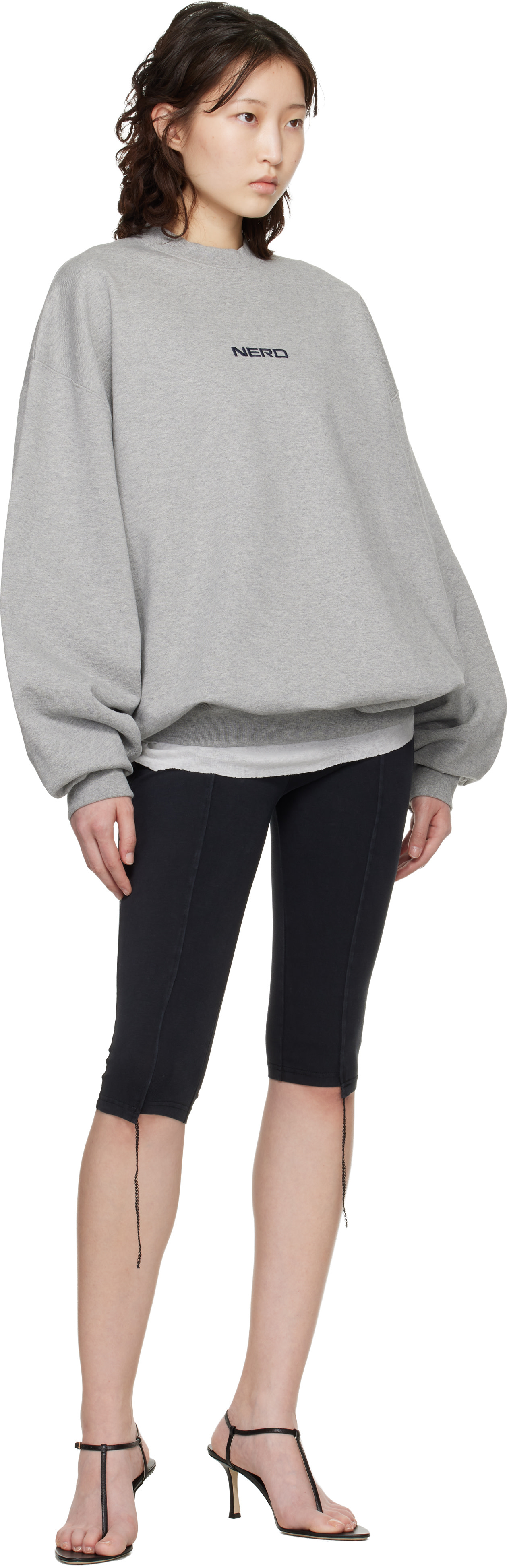 VETEMENTS - Capri écourté noir