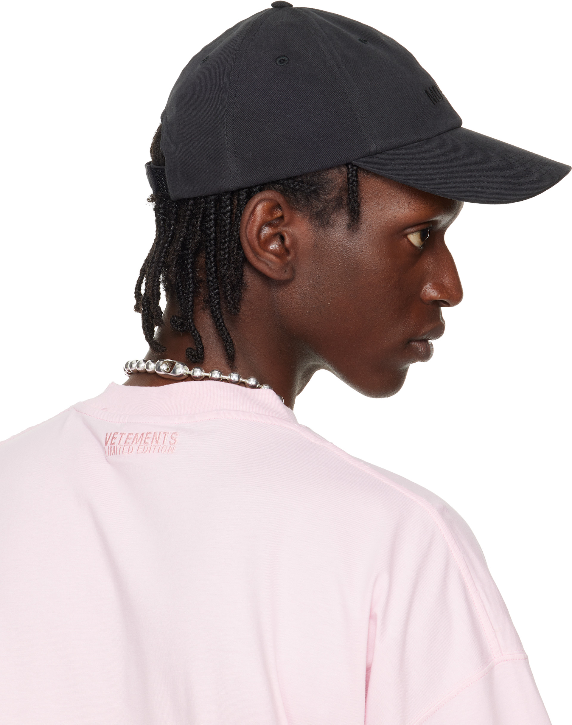 VETEMENTS - 블랙 먼데이 프리스틴 볼캡