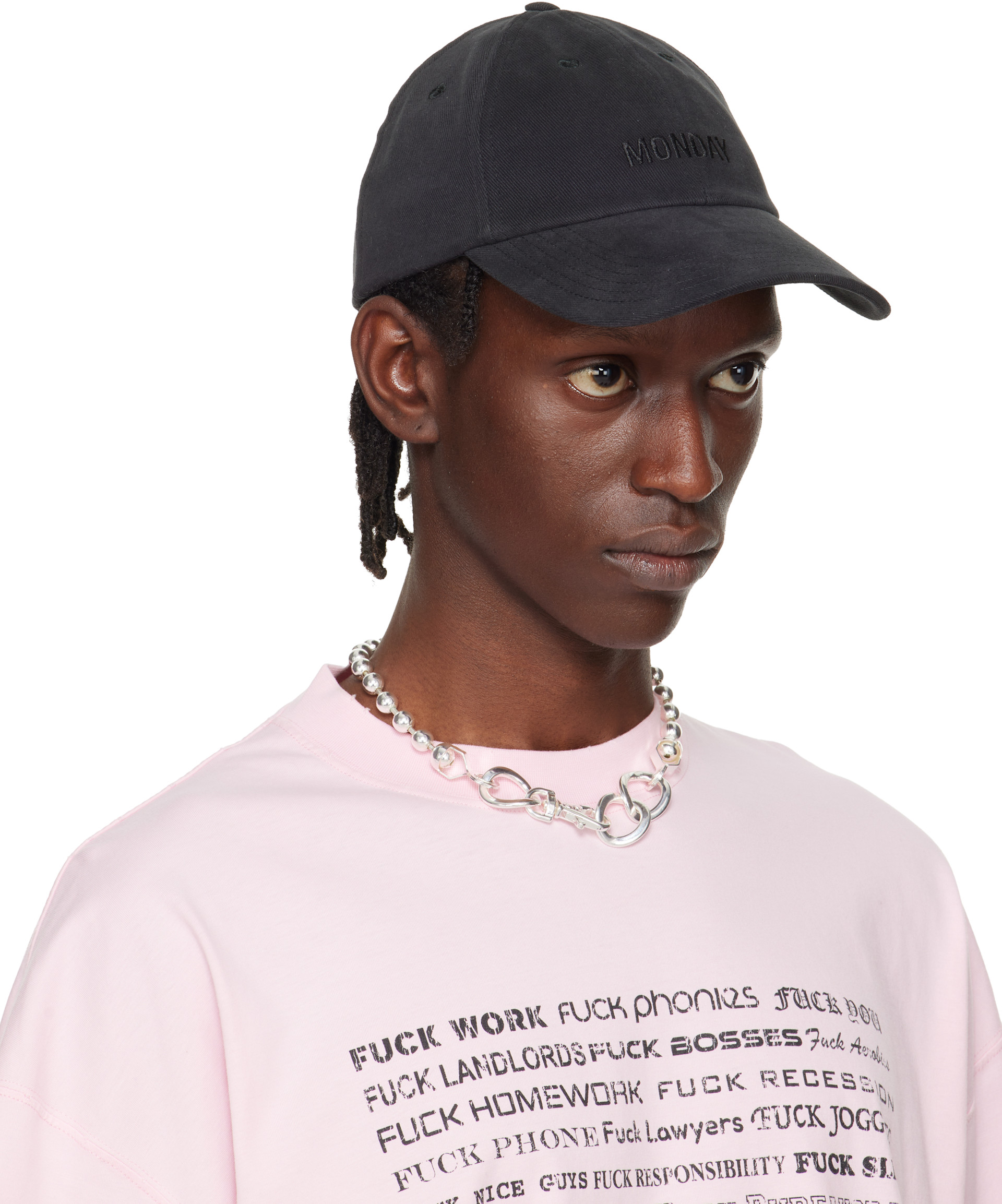 VETEMENTS - 블랙 먼데이 프리스틴 볼캡