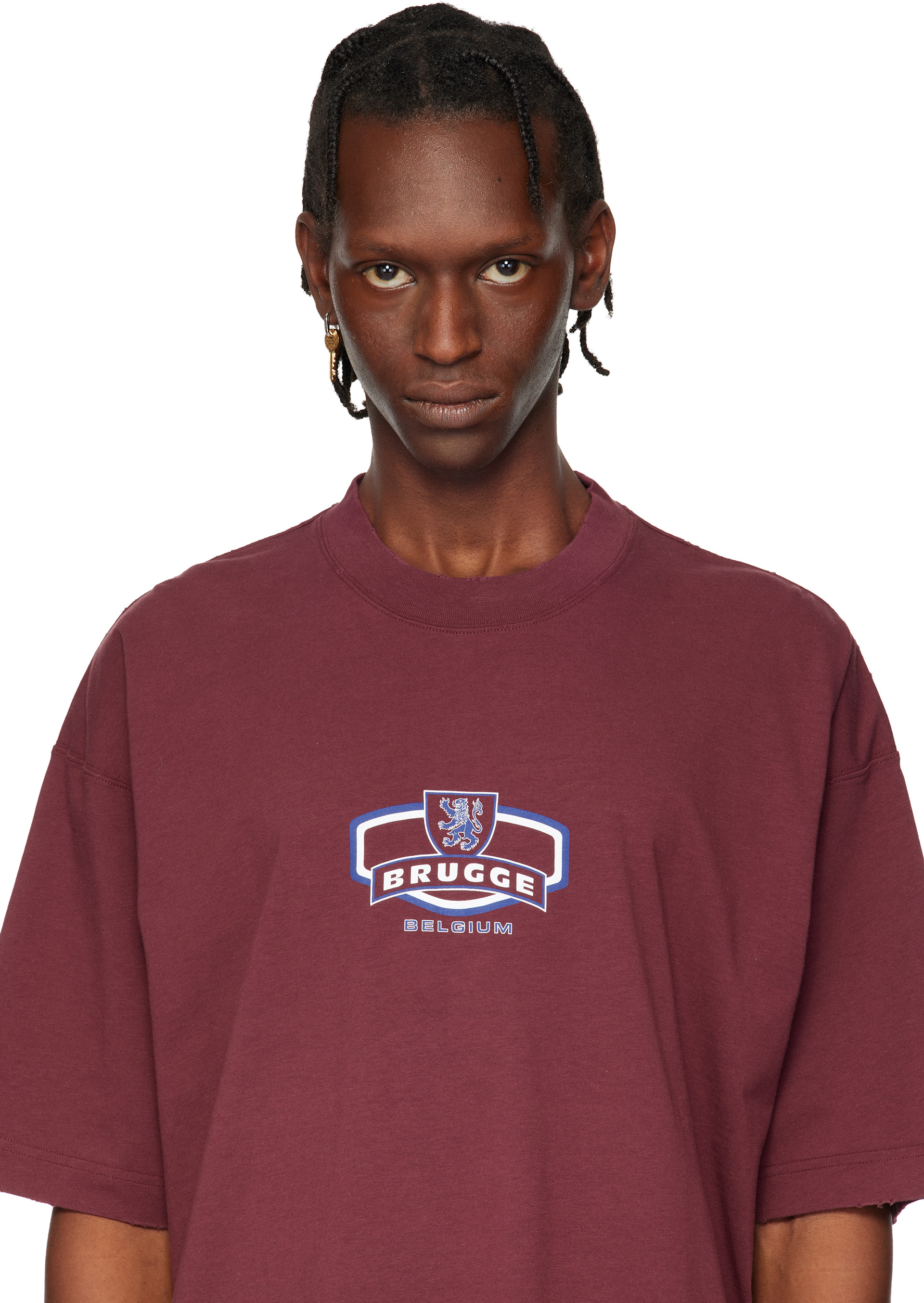 VETEMENTS - Boucle d'oreille unique en forme de clé