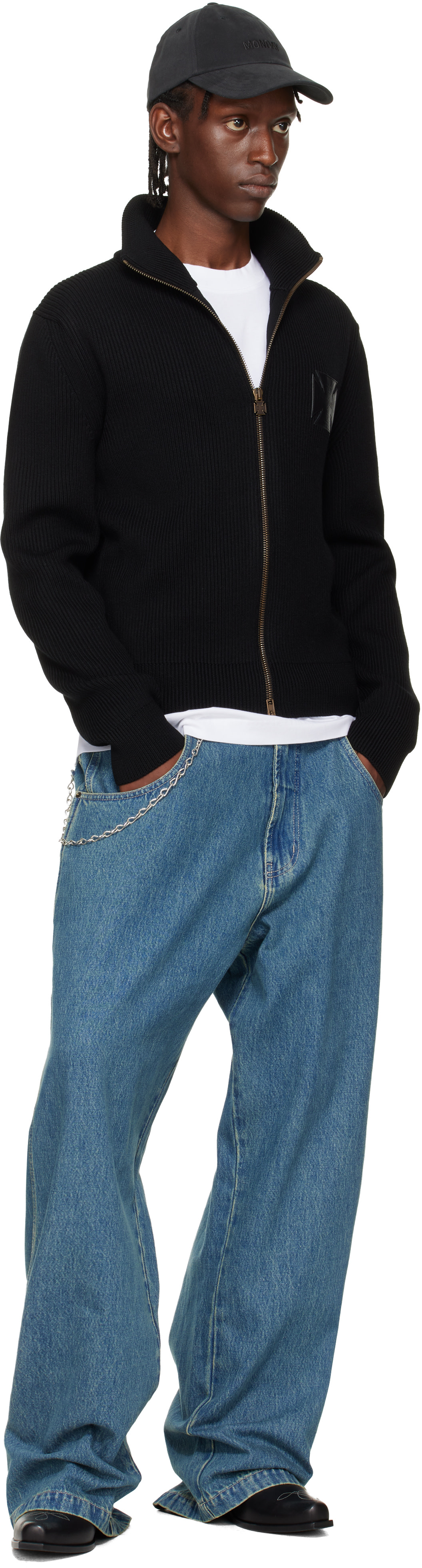 VETEMENTS - 블루 힙합 데님 진