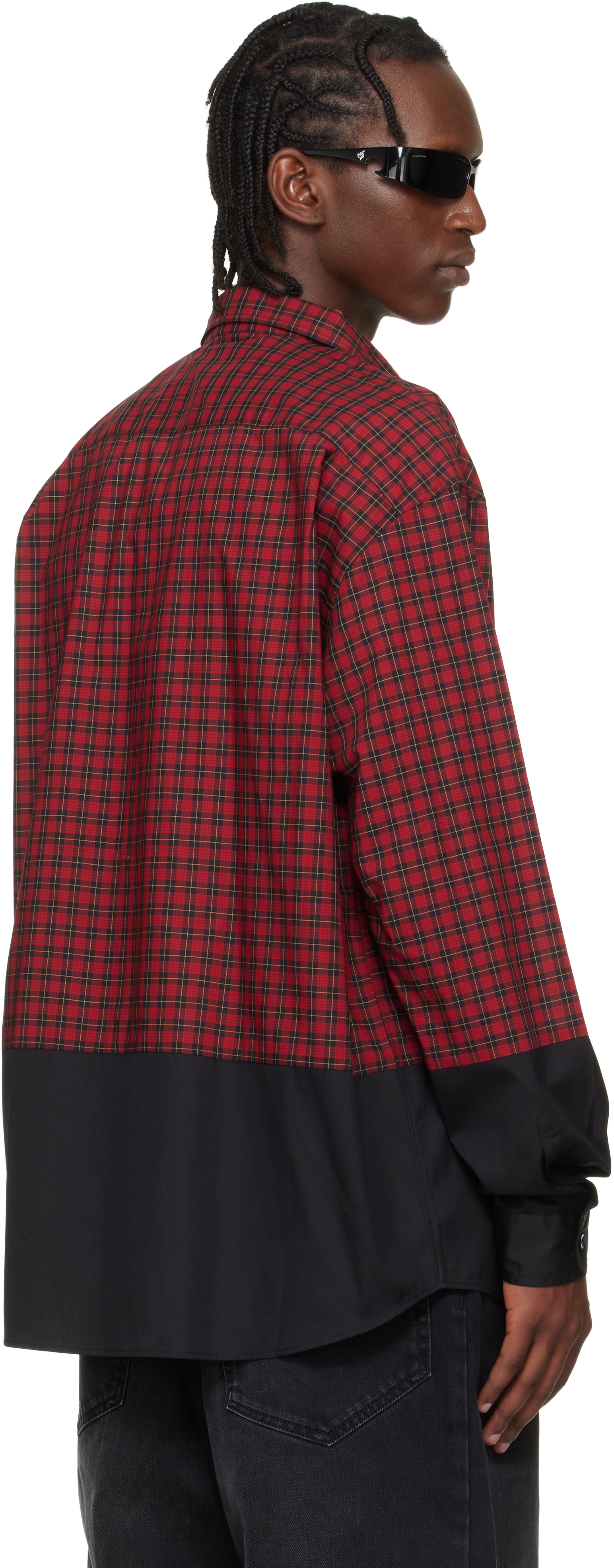 VETEMENTS - レッド Split シャツ