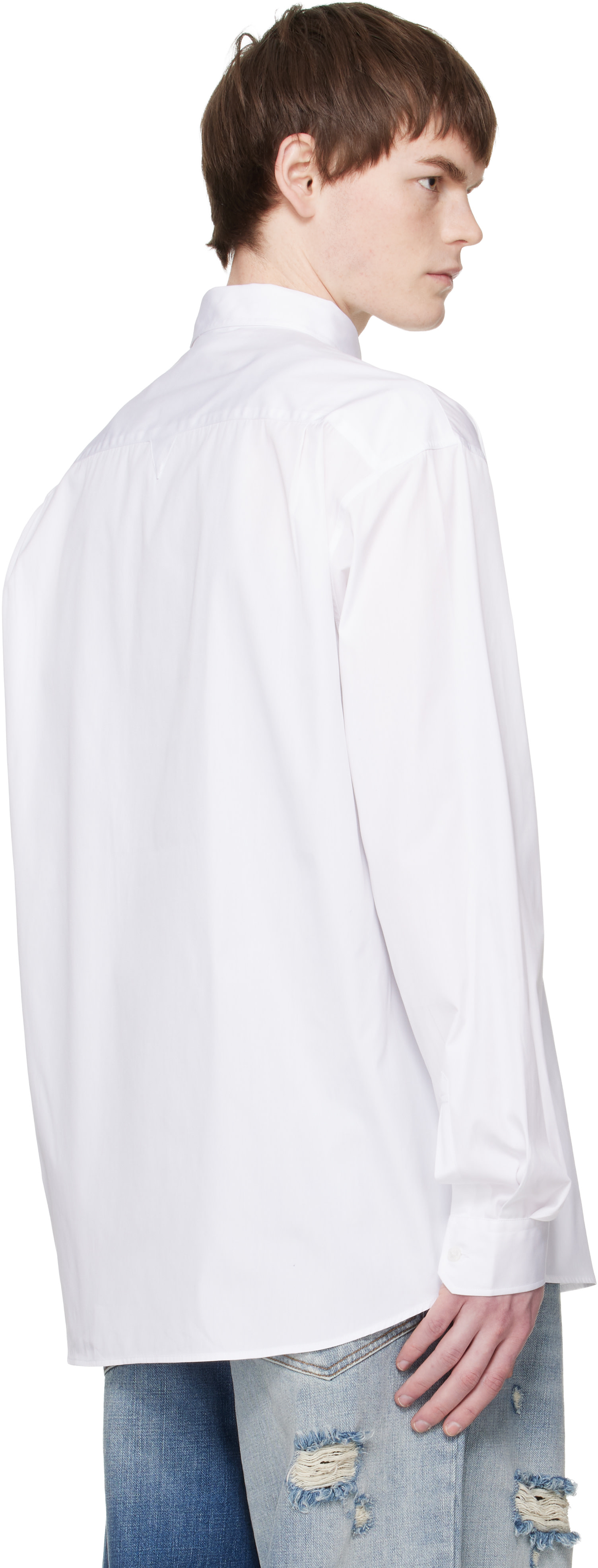VETEMENTS: ホワイト Well Ironed Classic シャツ | SSENSE 日本