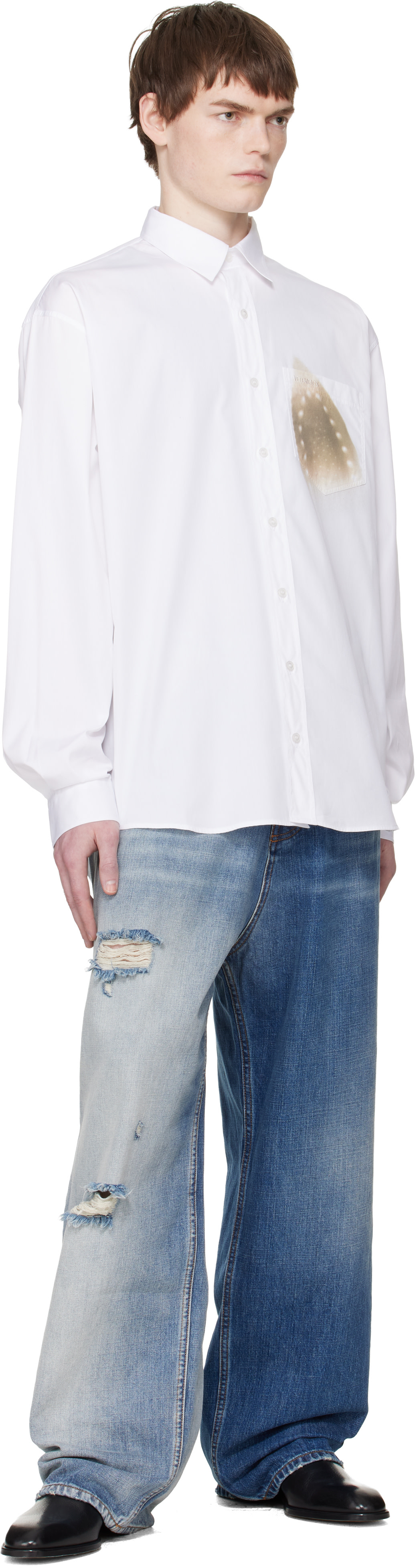VETEMENTS: ホワイト Well Ironed Classic シャツ | SSENSE 日本