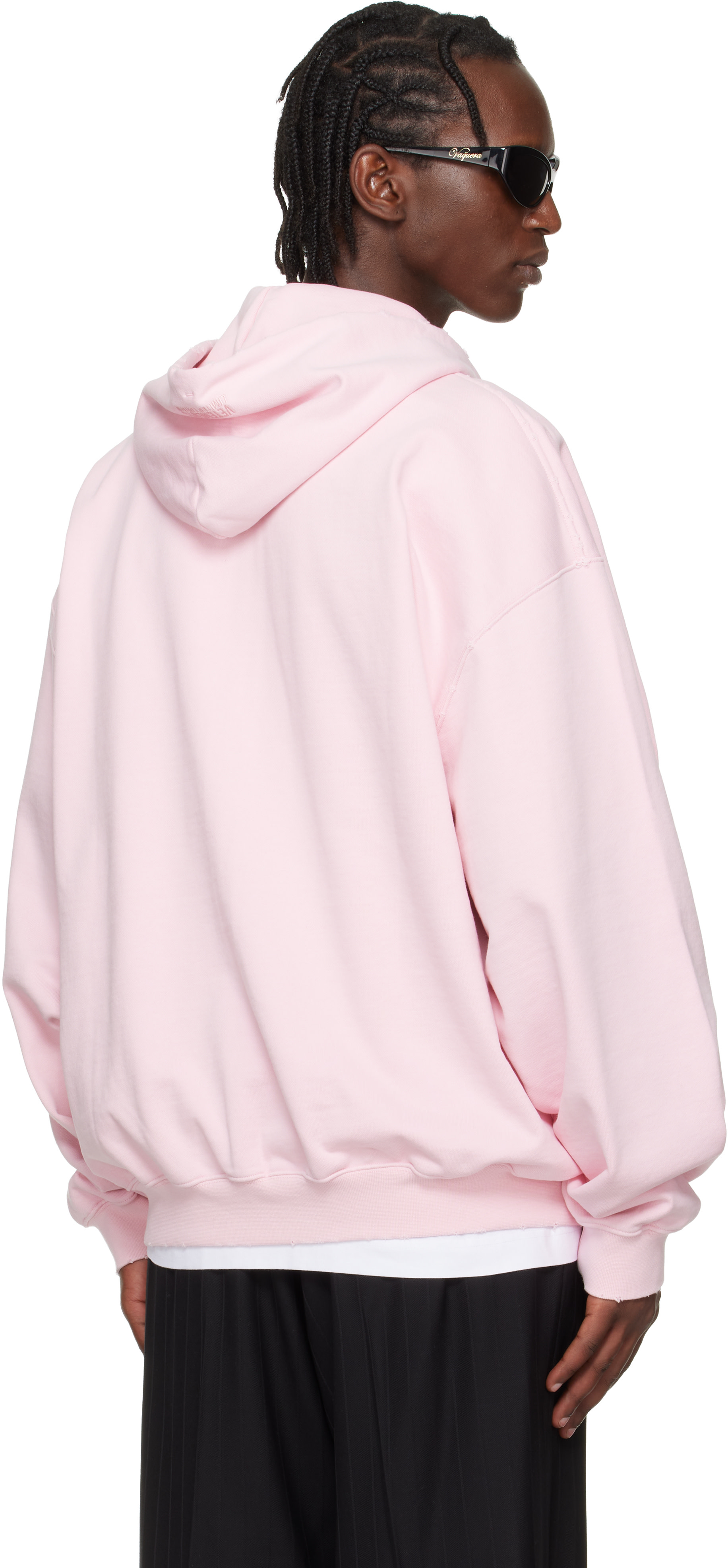 VETEMENTS 即完パーカー Heavy Molton Zipped Hoodie by Vetements - La Garçonne