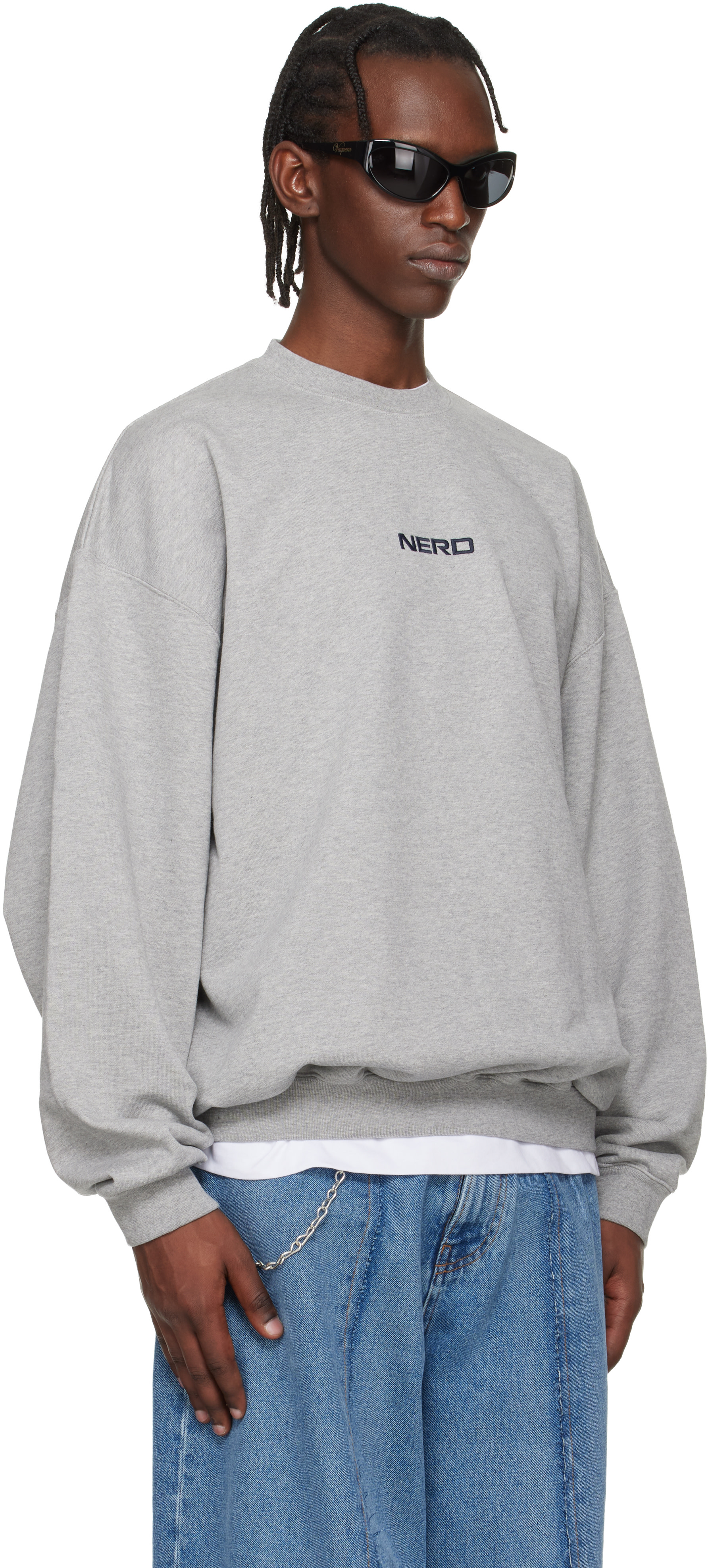 VETEMENTS - グレー 'NERD' スウェットシャツ