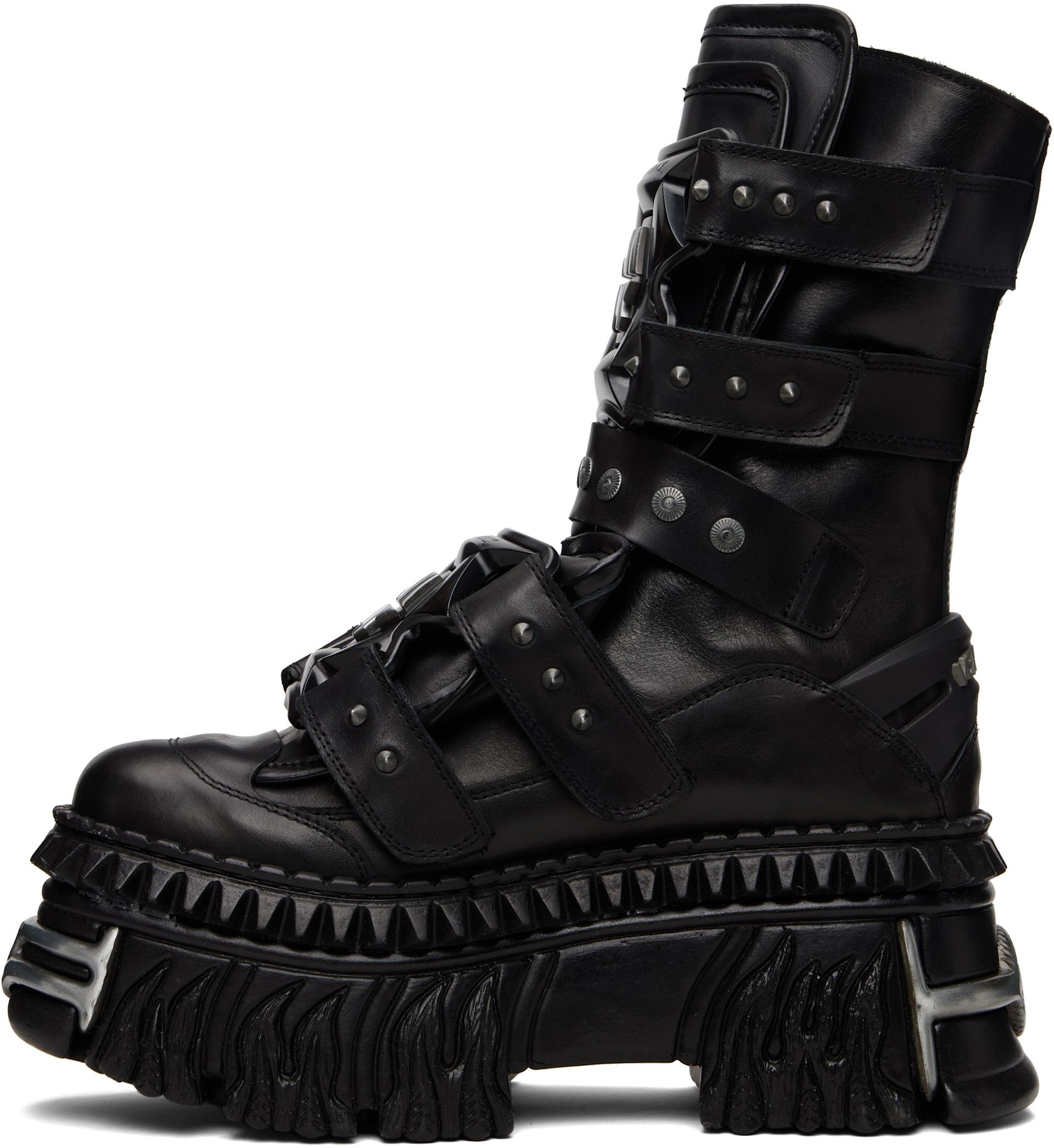 VETEMENTS - Black New Rock Edition Gamer Boots