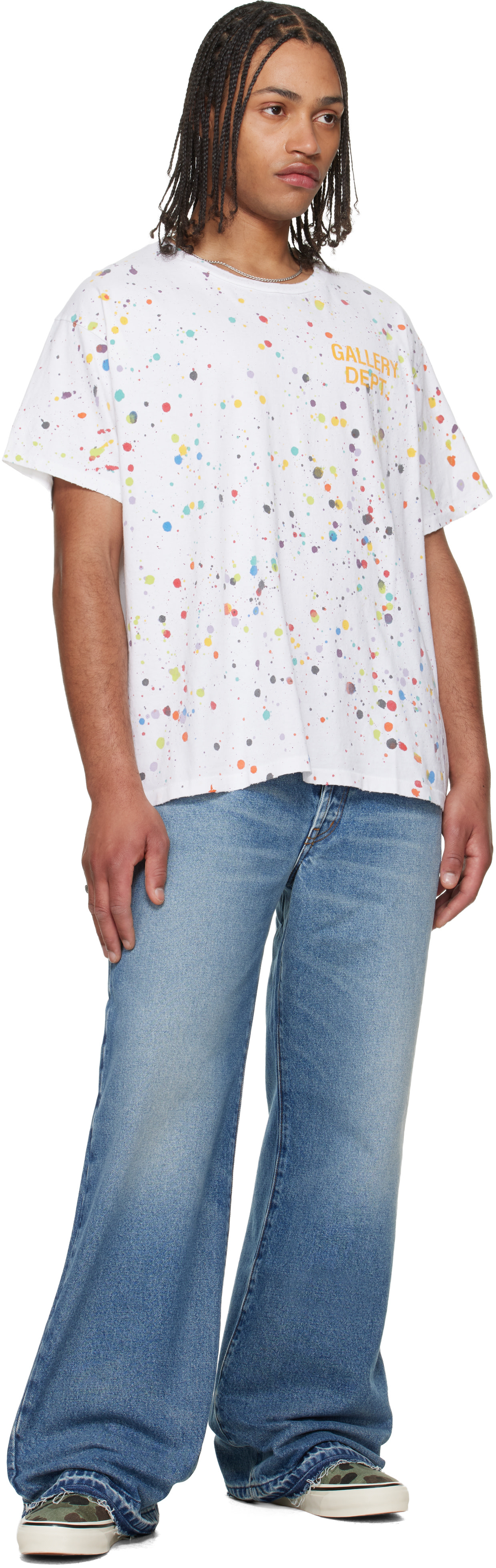 Gallery Dept.: White 'Le Pop' T-shirt | SSENSE