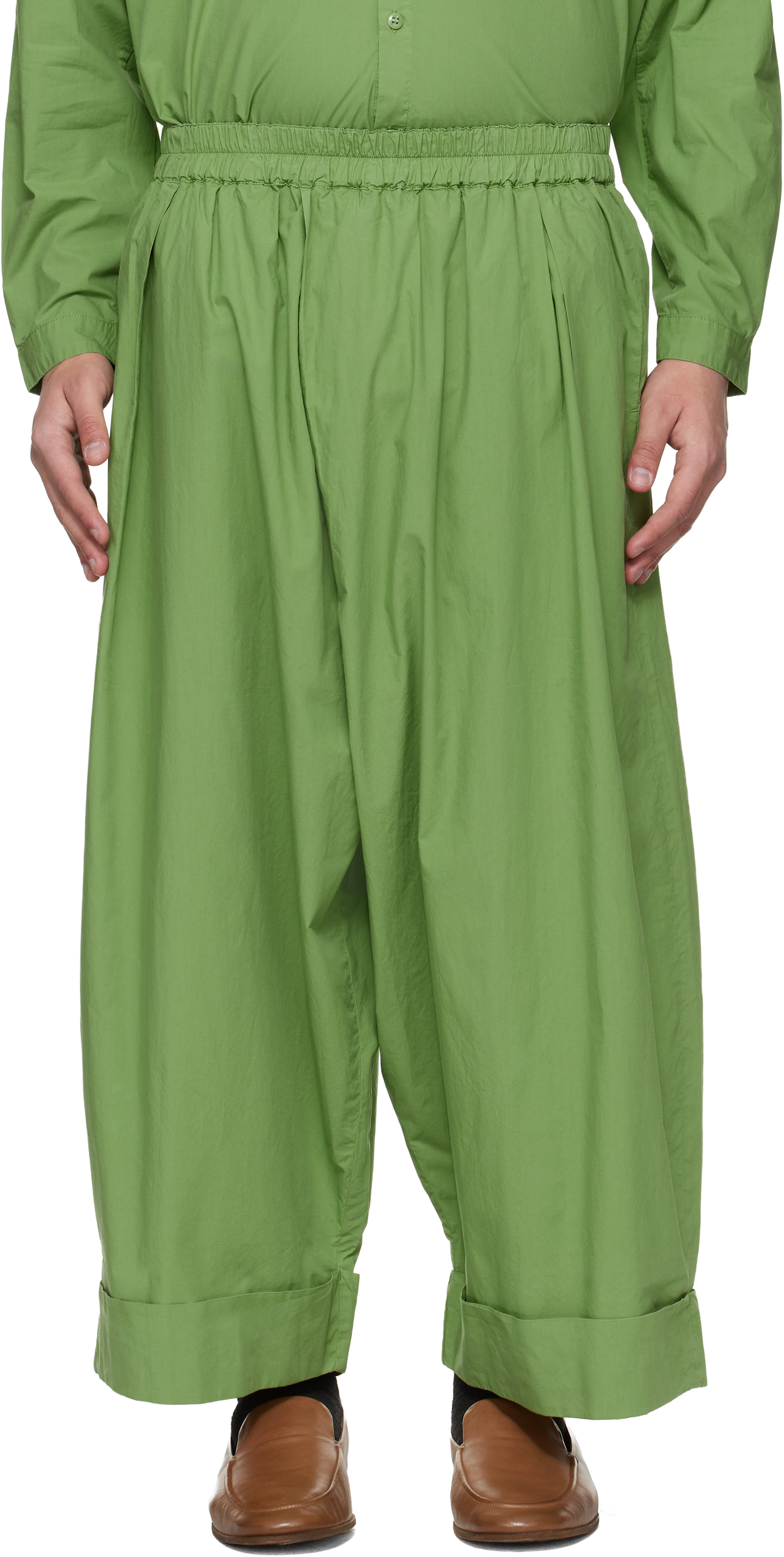 Toogood - Pantalon Baker vert