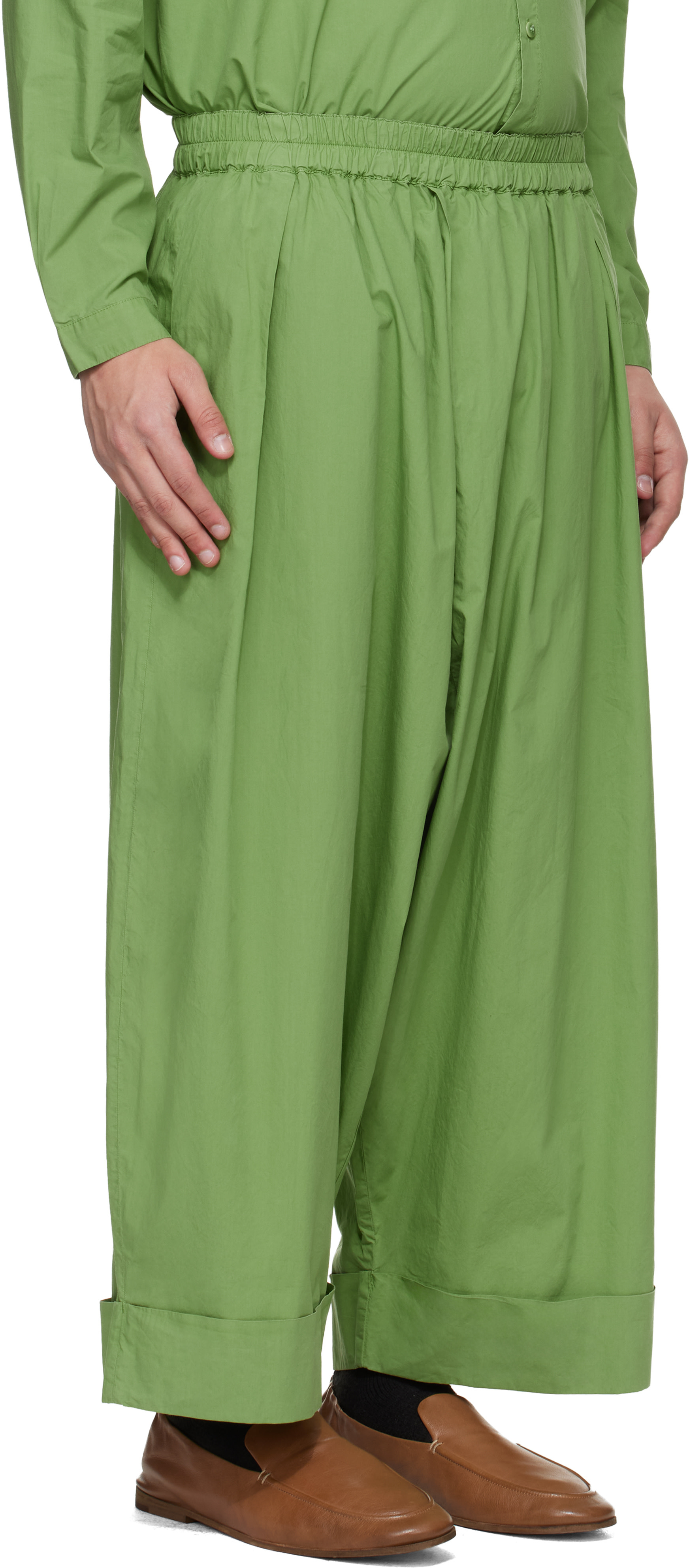 Toogood - Pantalon Baker vert