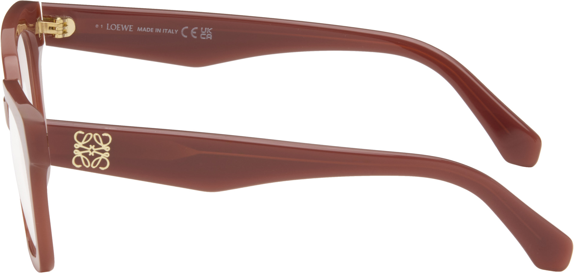LOEWE - Lunettes roses à anagrammes