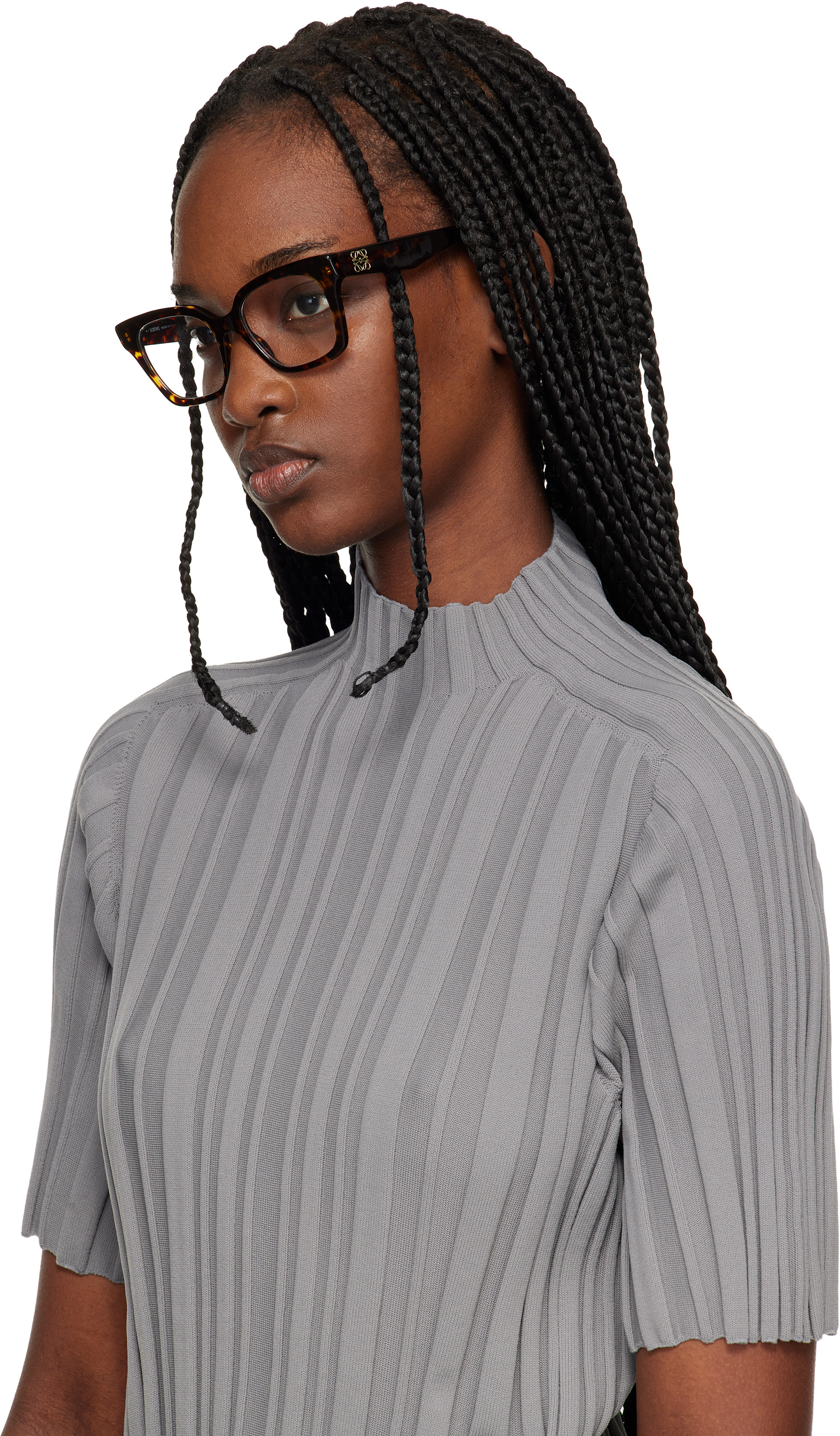 LOEWE - Lunettes brunes à anagrammes