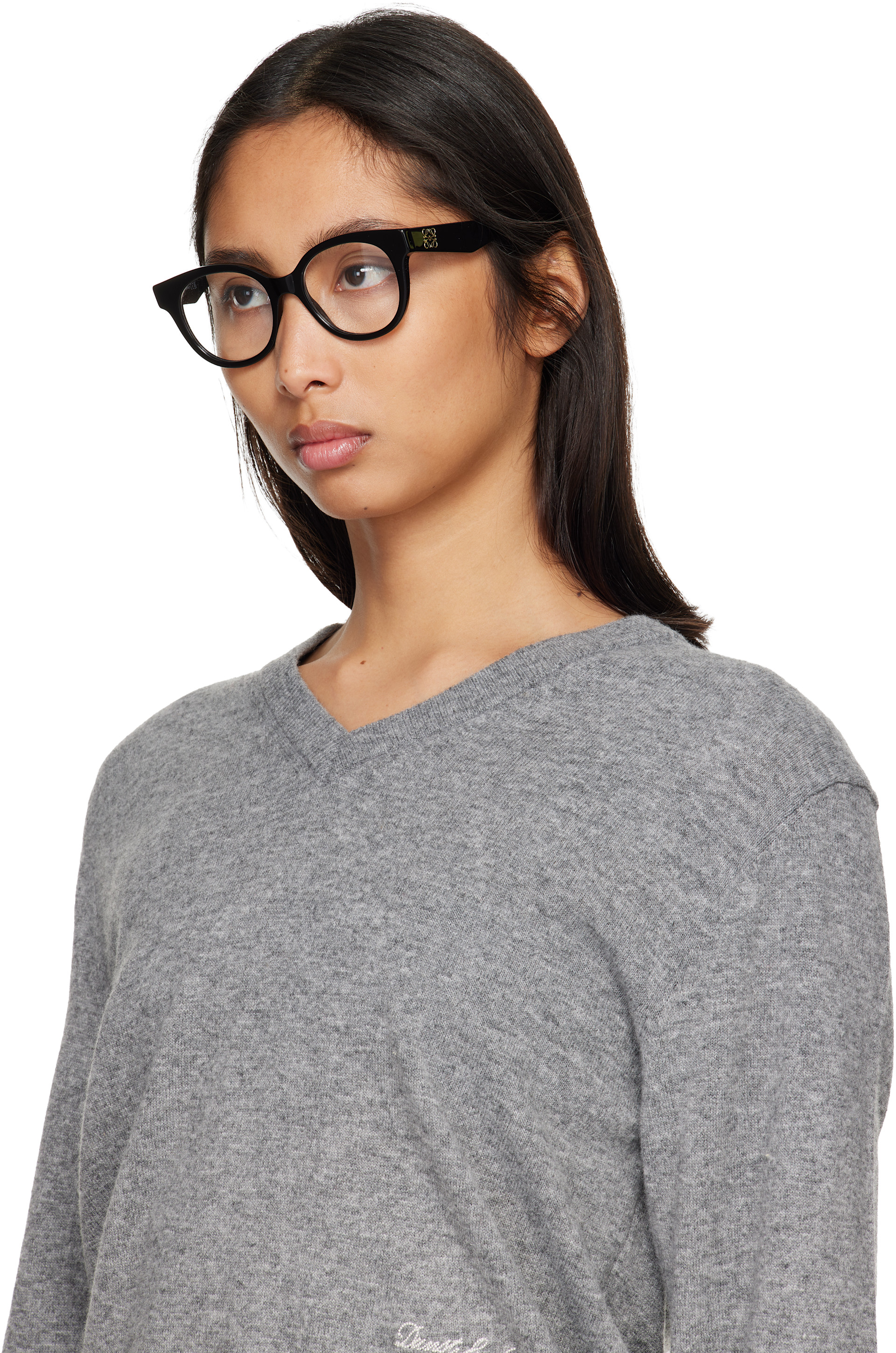 LOEWE - Lunettes noires à anagrammes