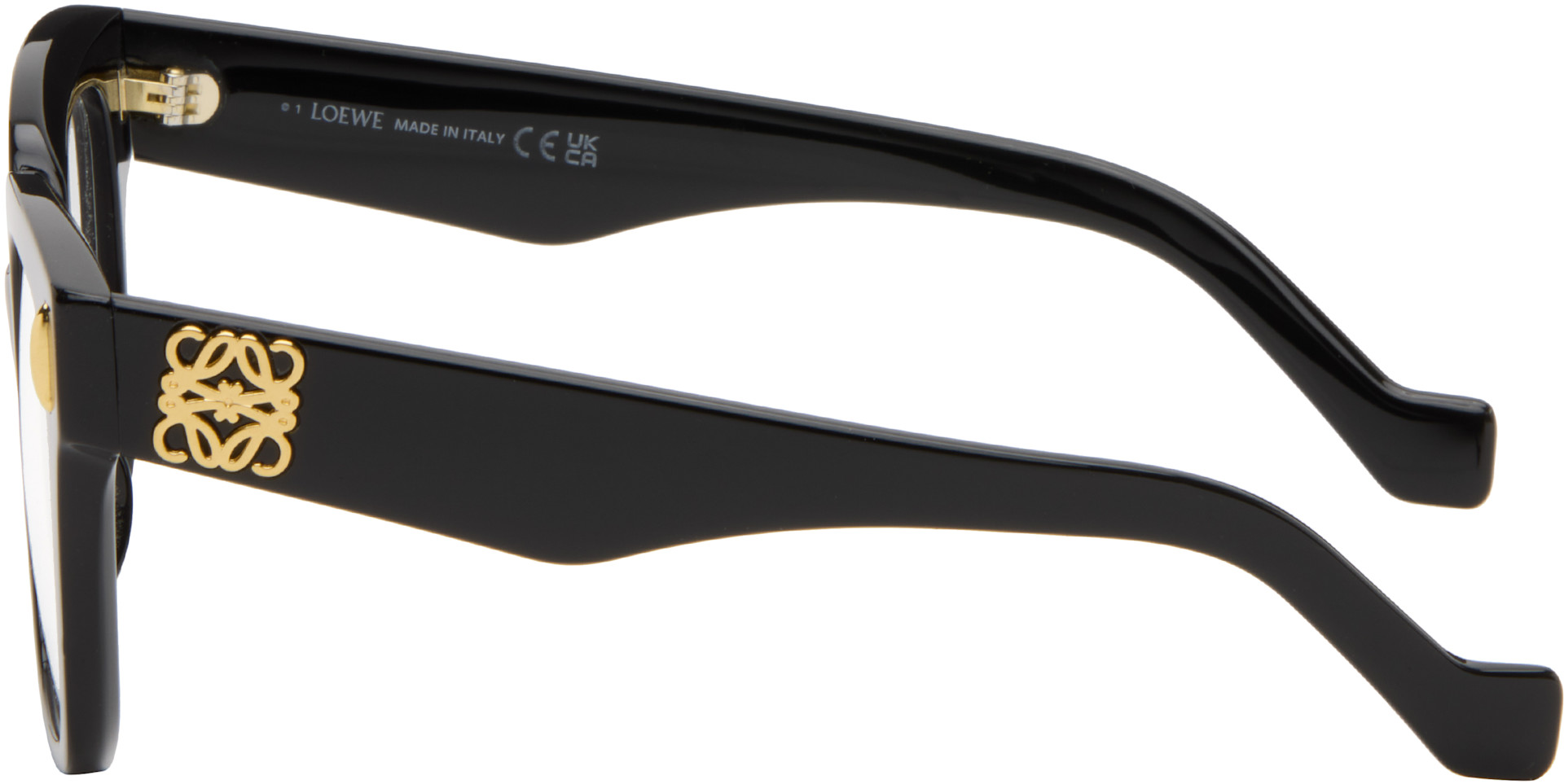 LOEWE - Lunettes noires à anagrammes