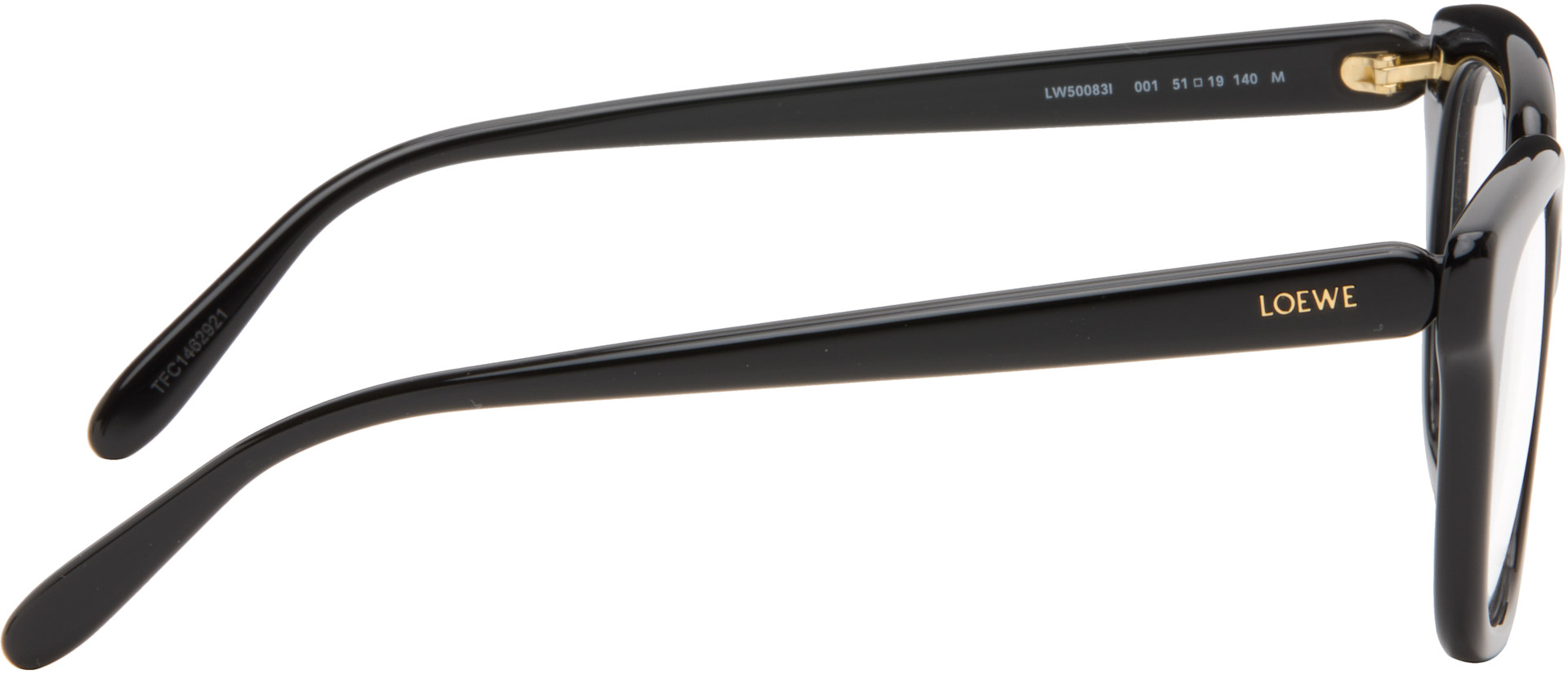 LOEWE - Black Slim Glasses