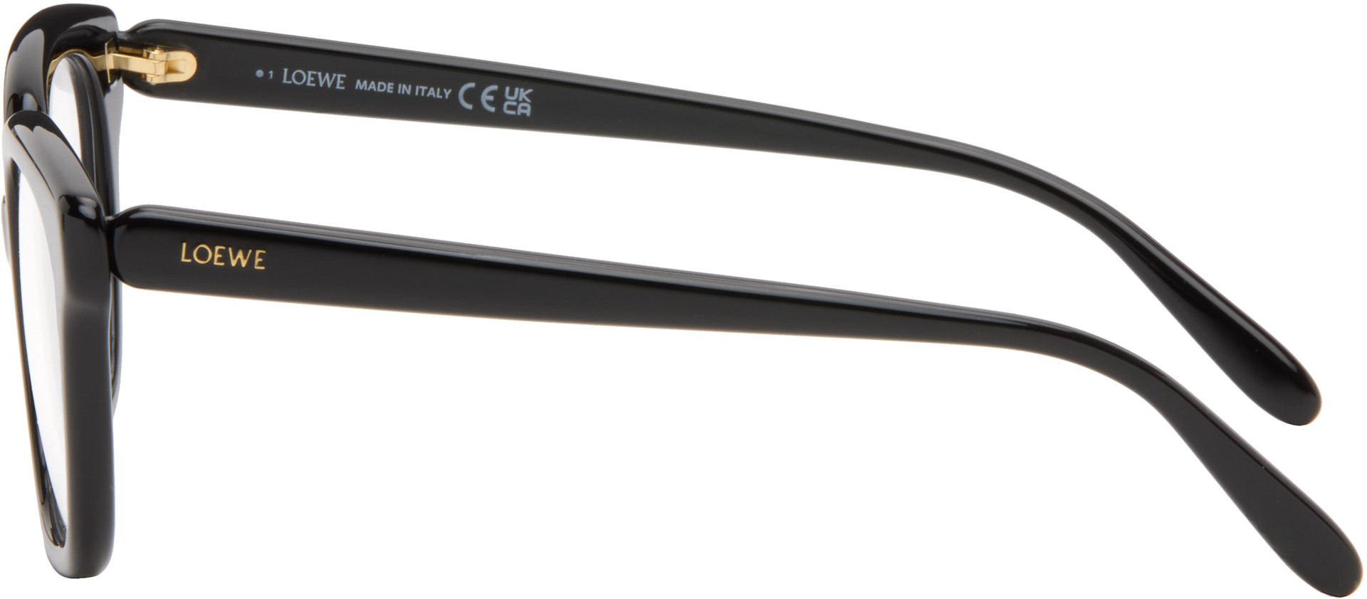 LOEWE - Black Slim Glasses