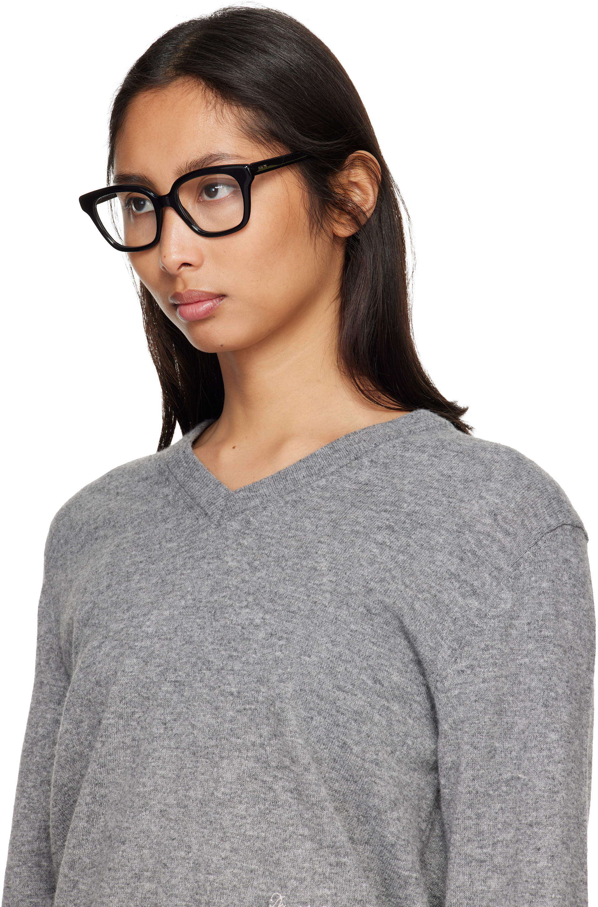 LOEWE - Black Slim Glasses