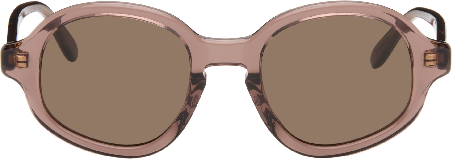 LOEWE - Lunettes de soleil Delta brunes
