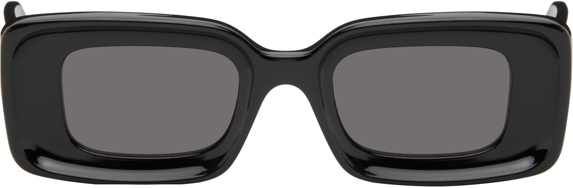 LOEWE - ブラック スクエアサングラス