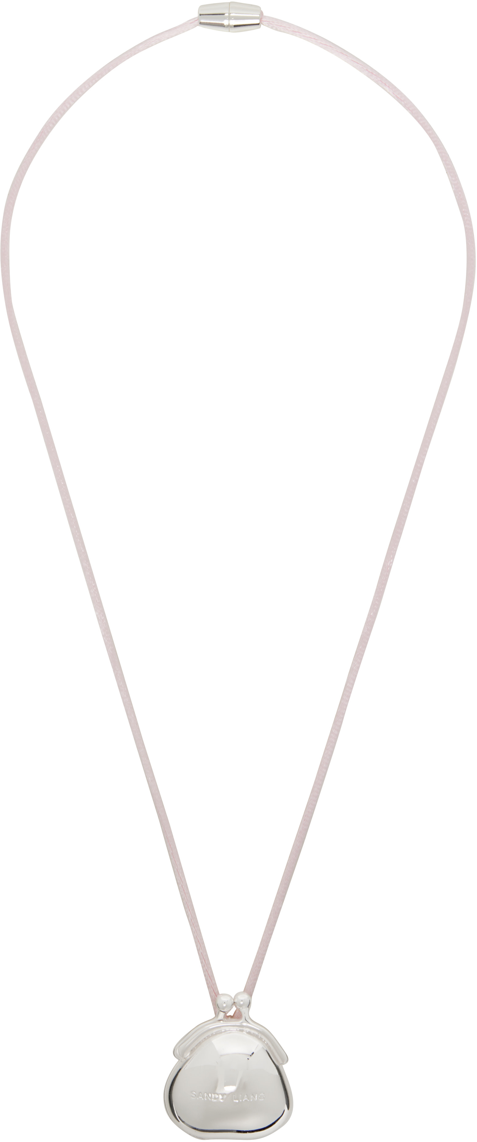 Sandy Liang - Collier à pendentif en forme de sac à main