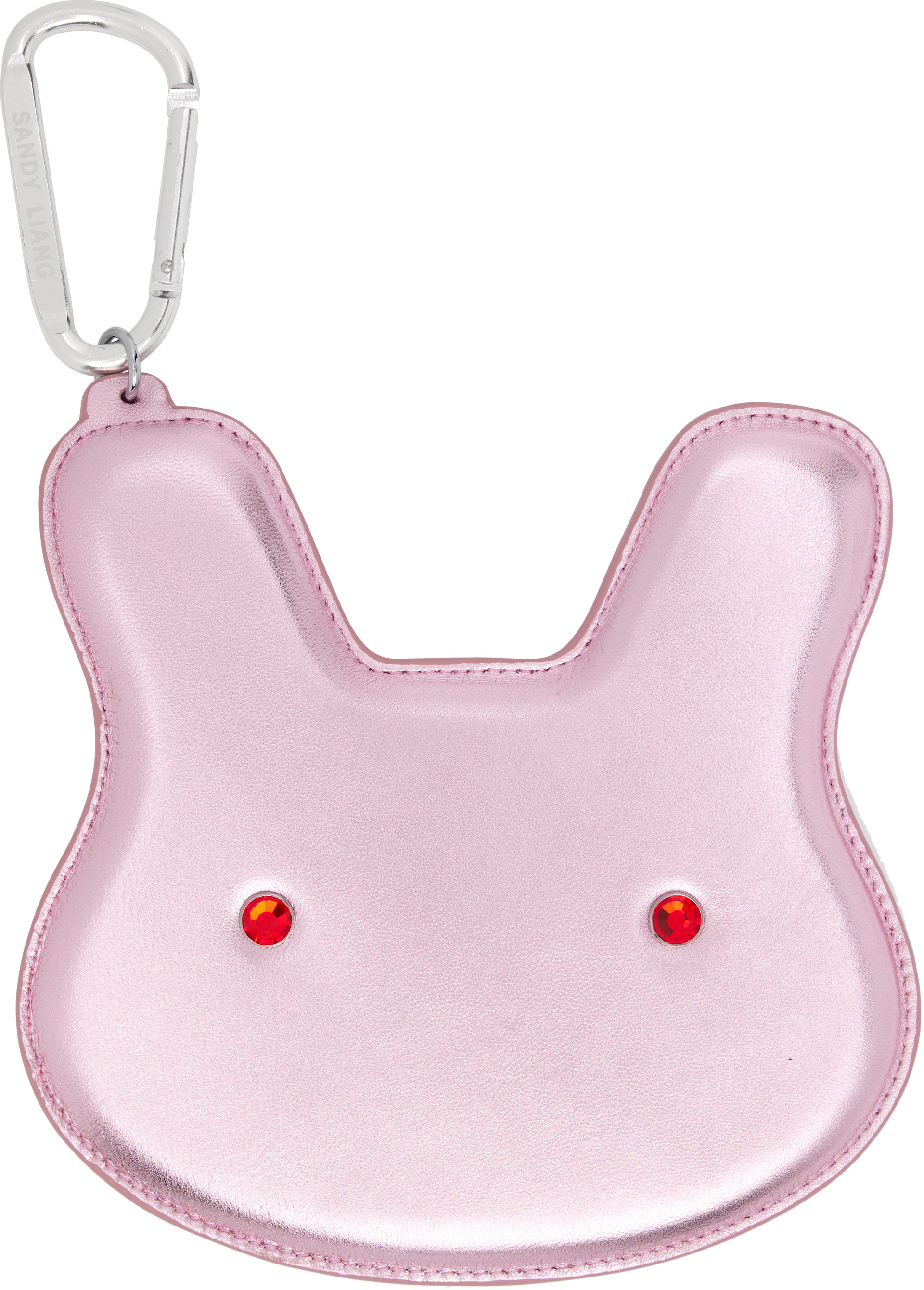 Sandy Liang - Breloque pour sac Terminator rose