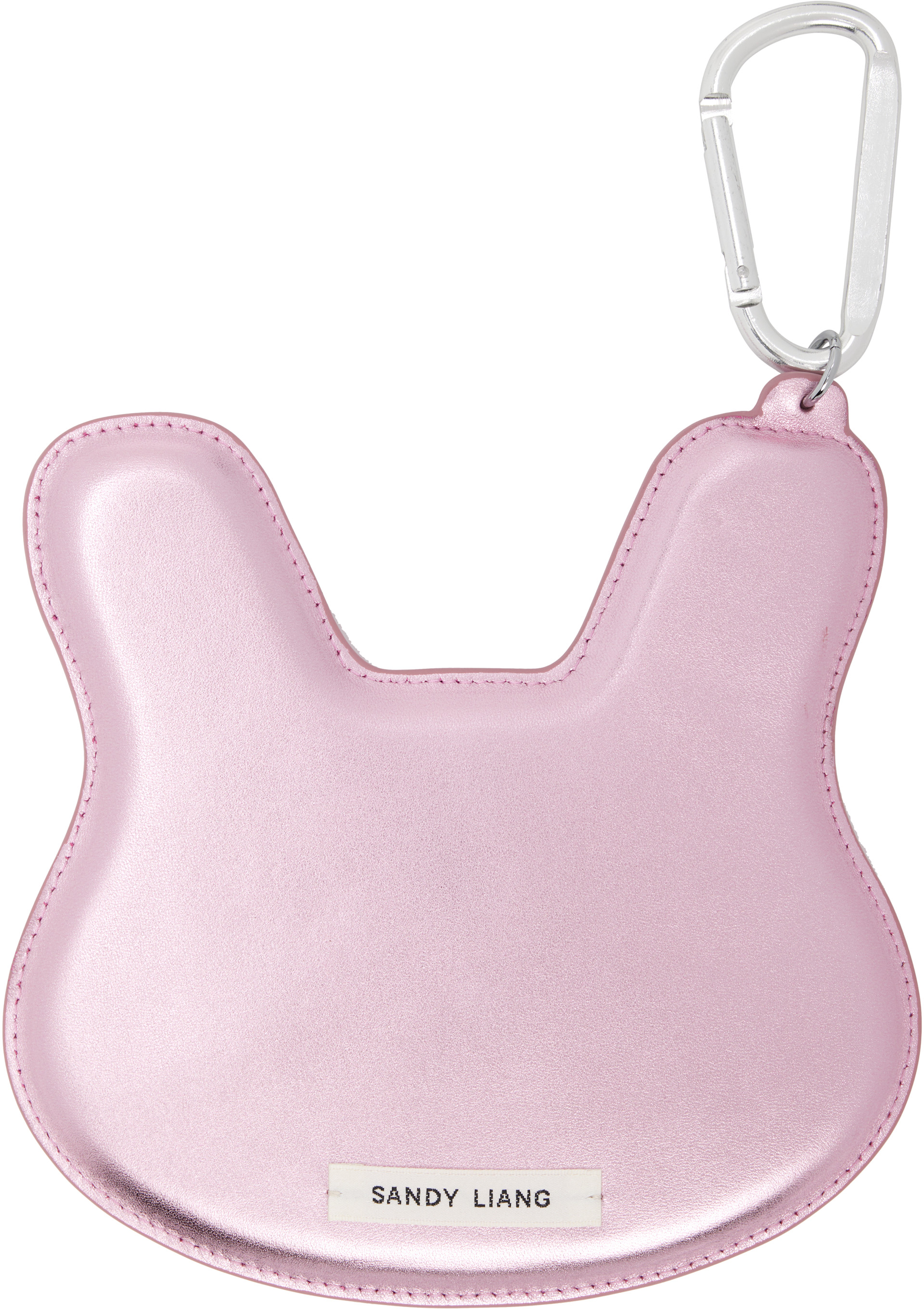 Sandy Liang - Breloque pour sac Terminator rose