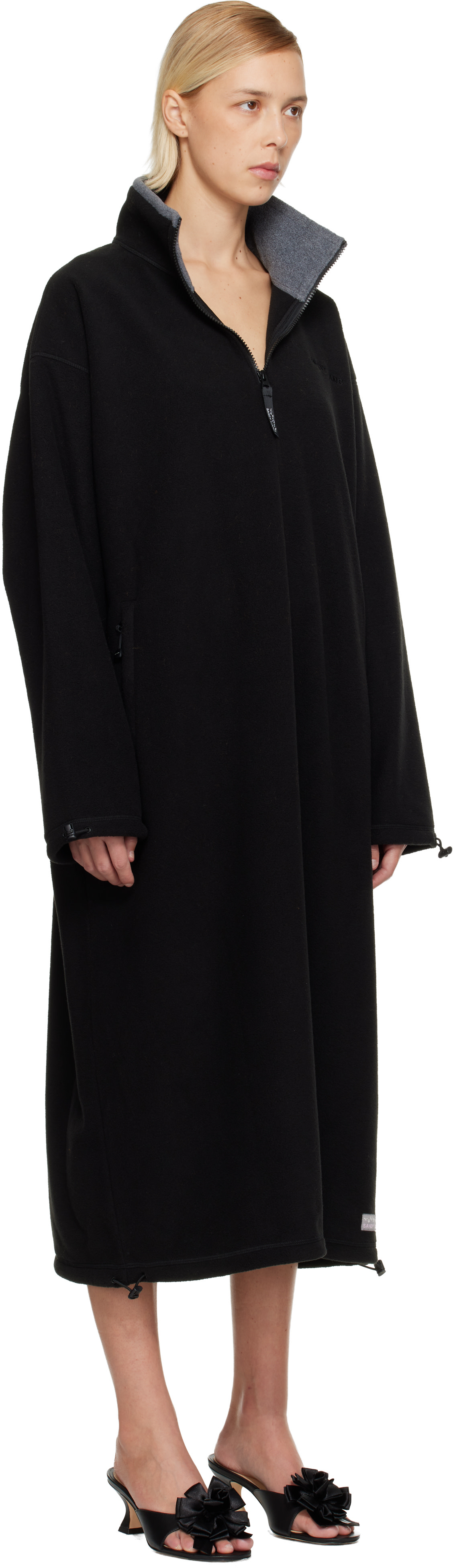 Sandy Liang - Robe longue Sloane noire