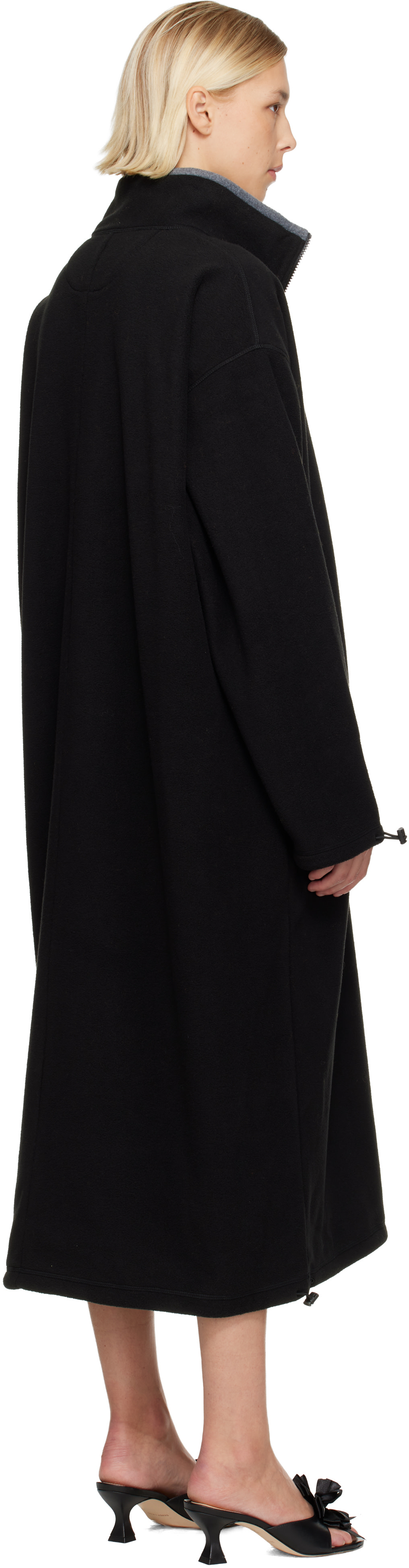 Sandy Liang - Robe longue Sloane noire