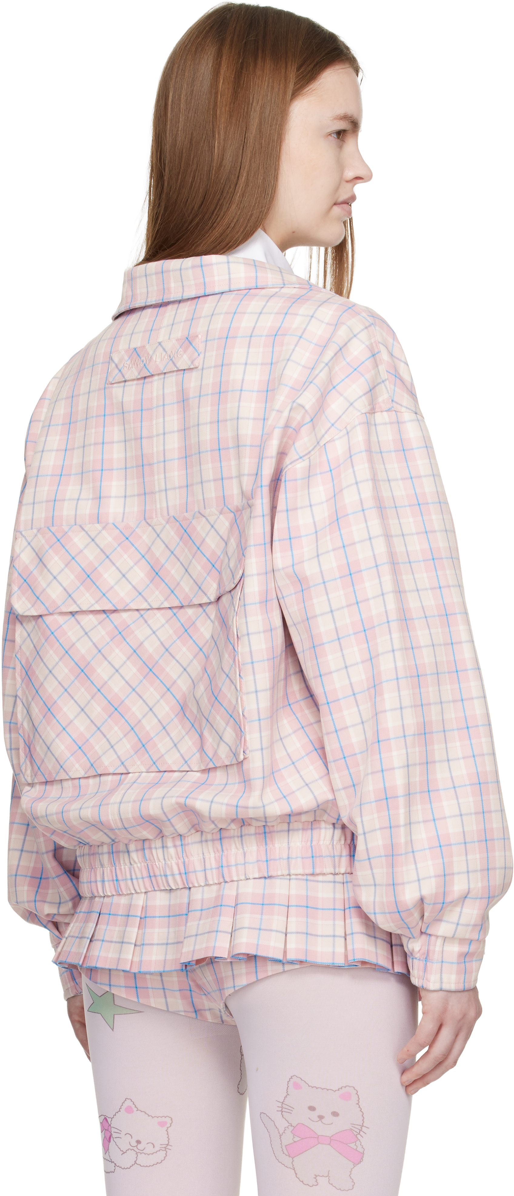 Sandy Liang - Blouson Papas rose