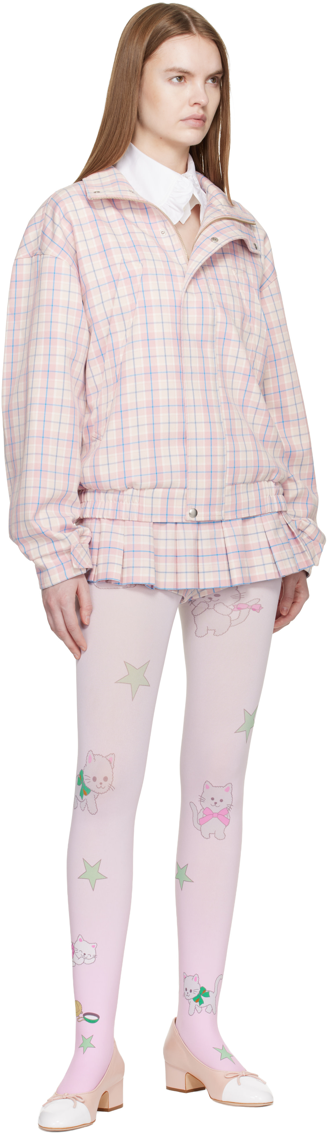 Sandy Liang - Blouson Papas rose
