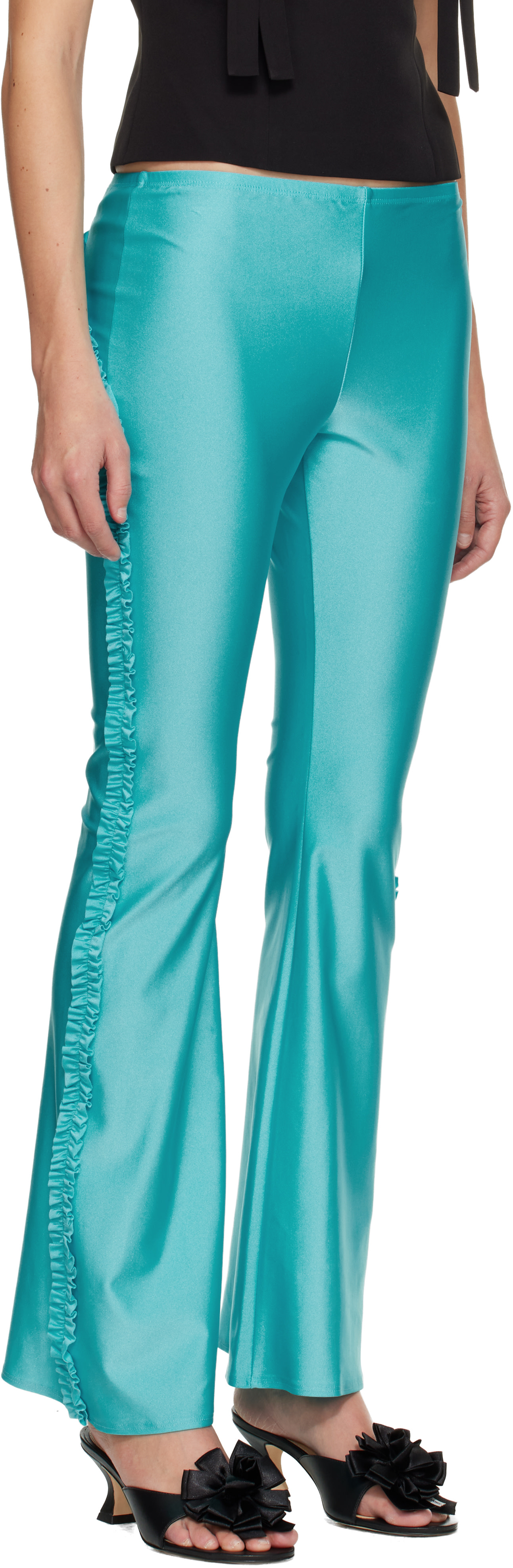 Sandy Liang - Blue Abbey Lounge Pants