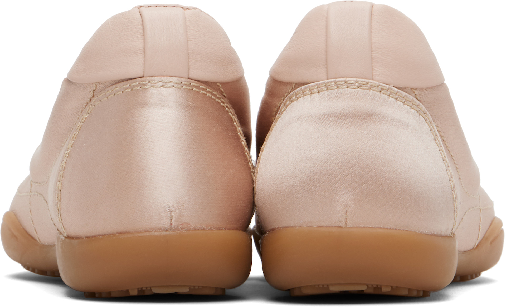 Sandy Liang - Baskets de style ballerine roses