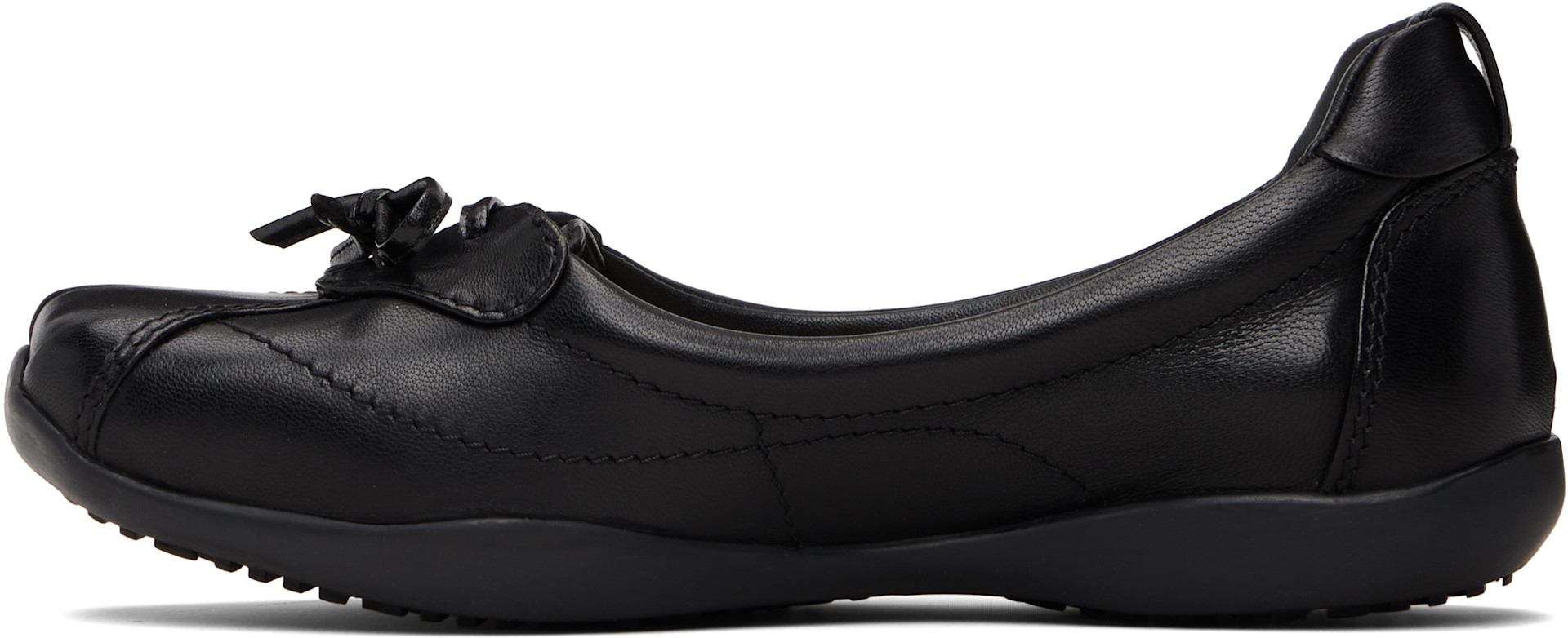 Sandy Liang - Baskets de style ballerine noires