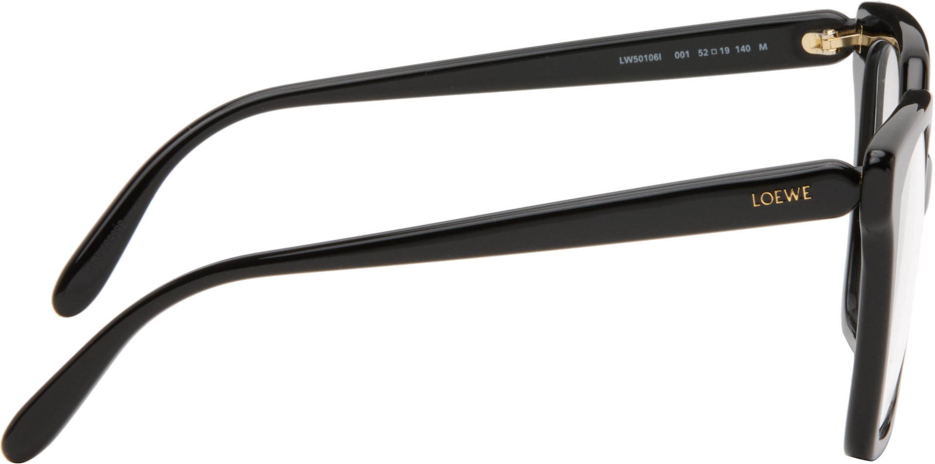 LOEWE - Black Slim Glasses