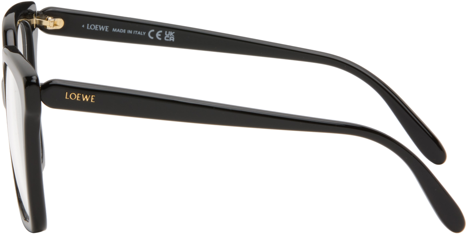 LOEWE - Black Slim Glasses