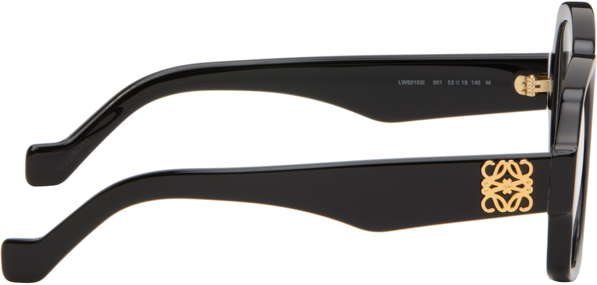 LOEWE - Lunettes noires à anagrammes