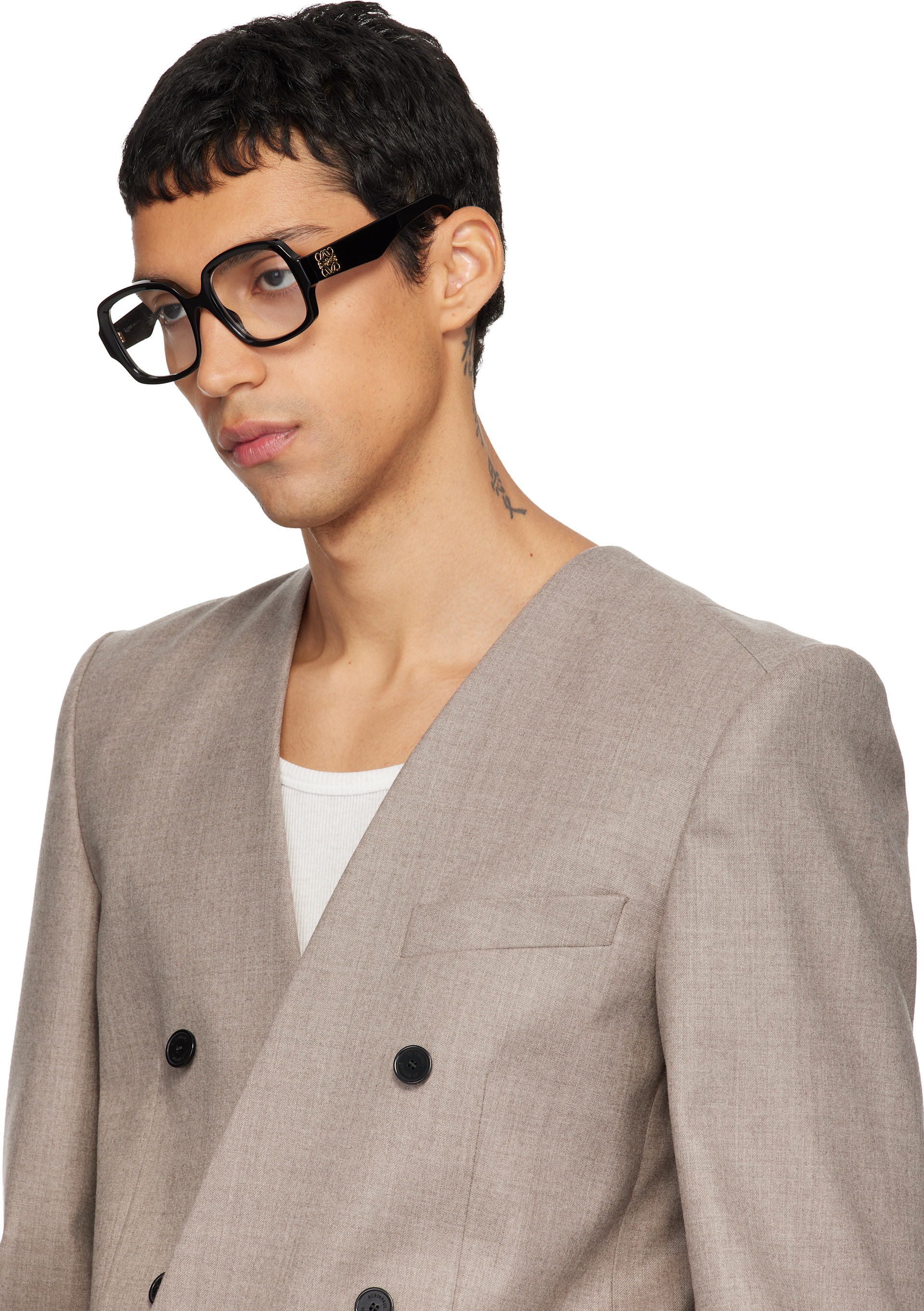LOEWE - Lunettes noires à anagrammes