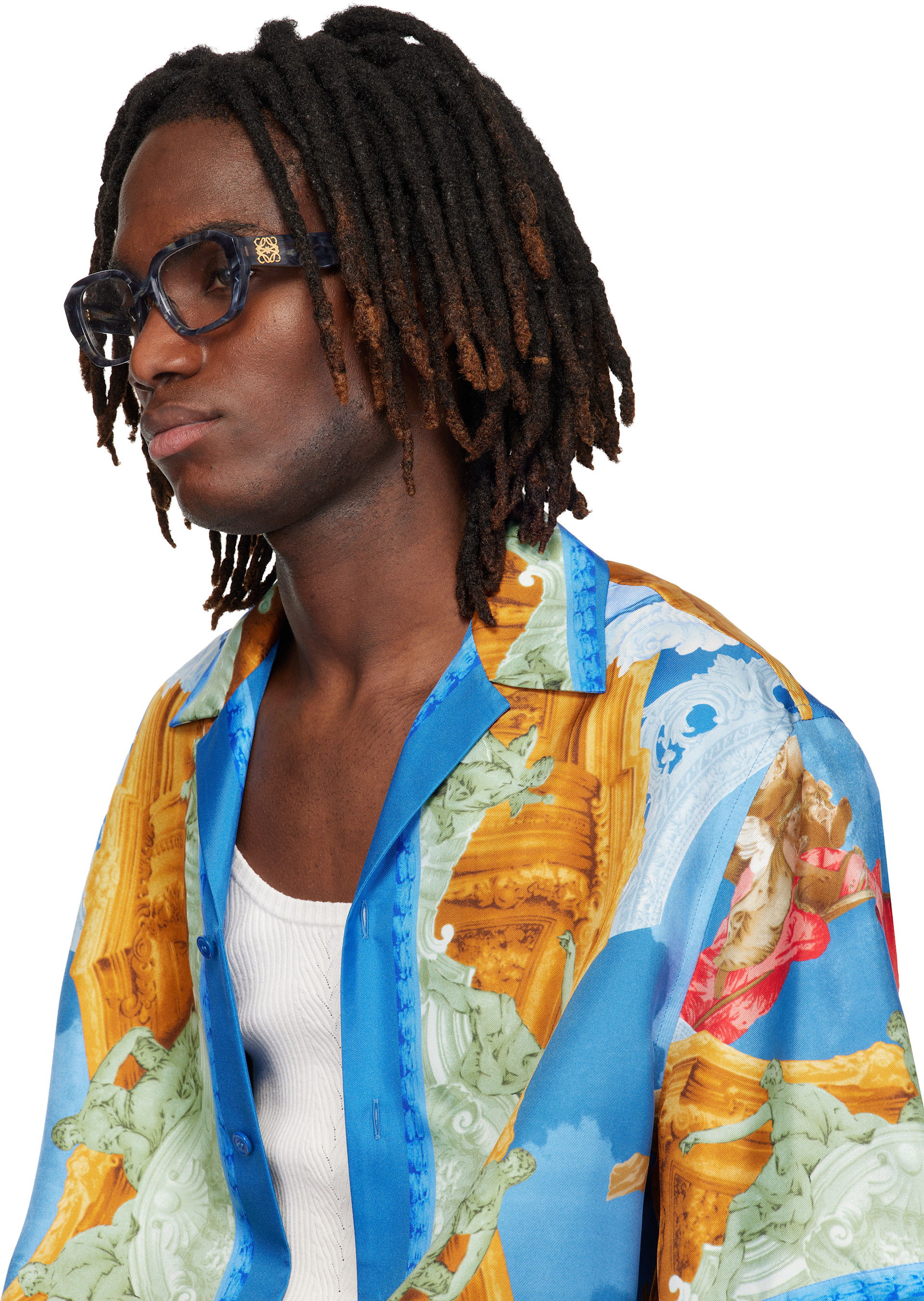 LOEWE - Lunettes grises à anagrammes
