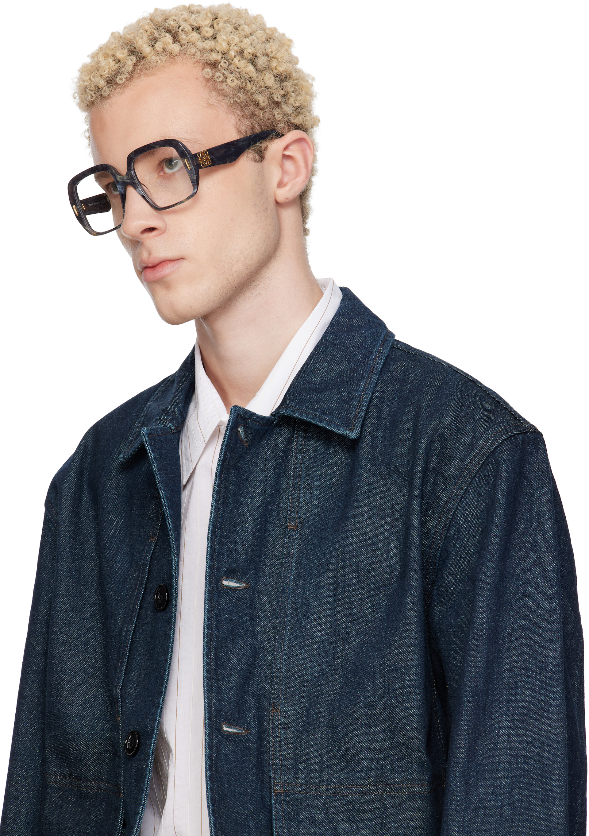 LOEWE - Lunettes grises à anagrammes