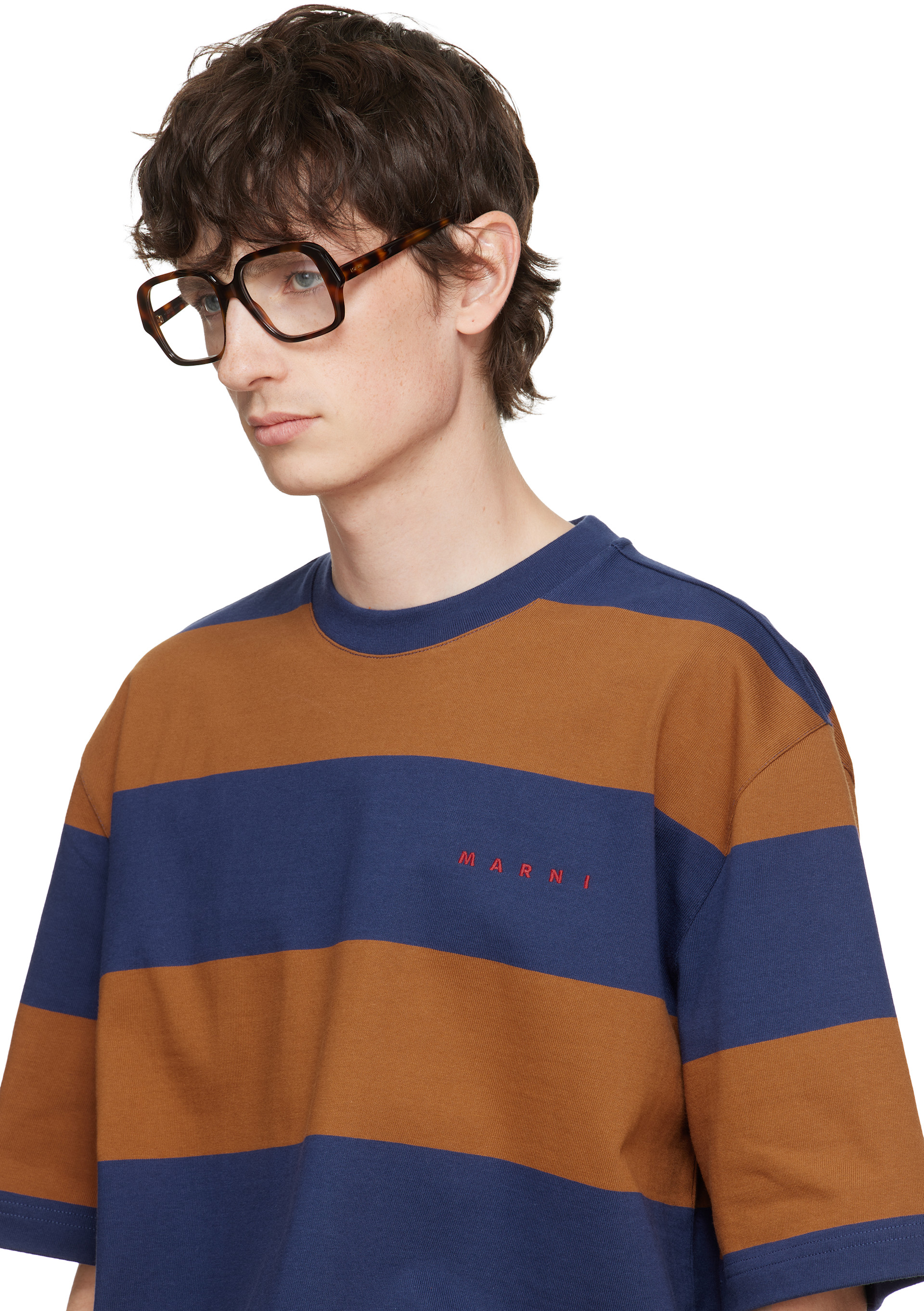 LOEWE - Brown Slim Glasses