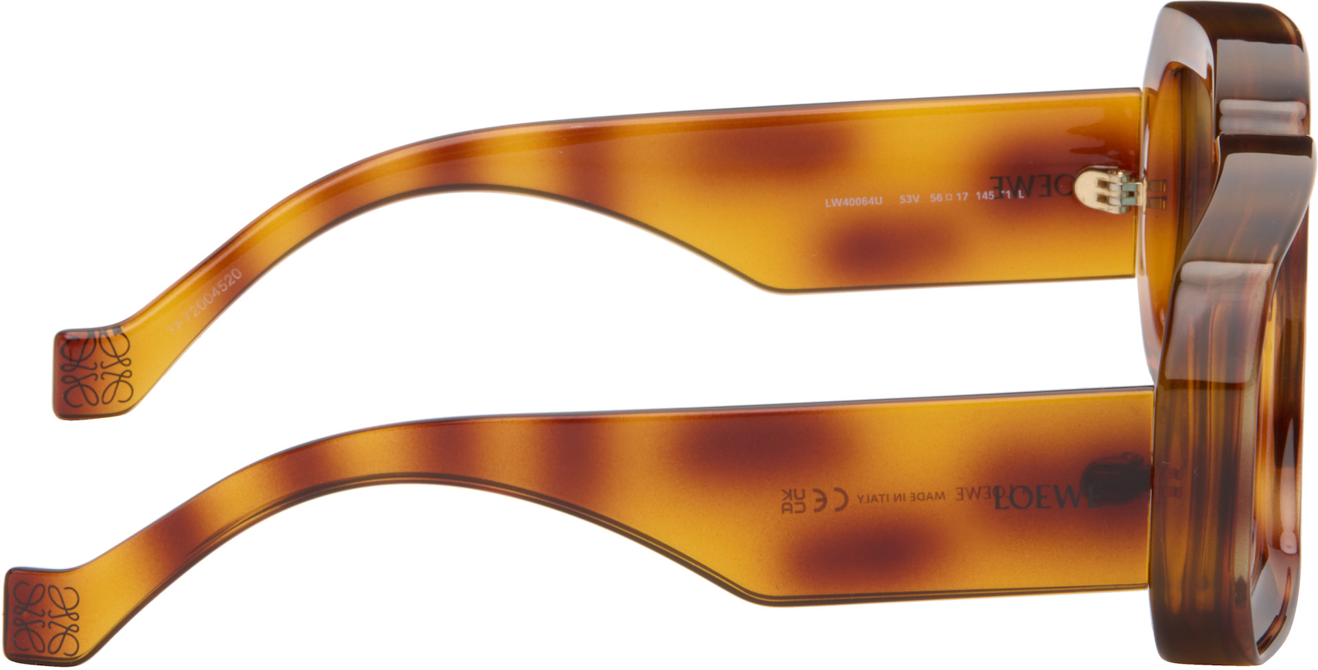 LOEWE: ブラウン Paula's Ibiza Dive In Mask サングラス | SSENSE 日本