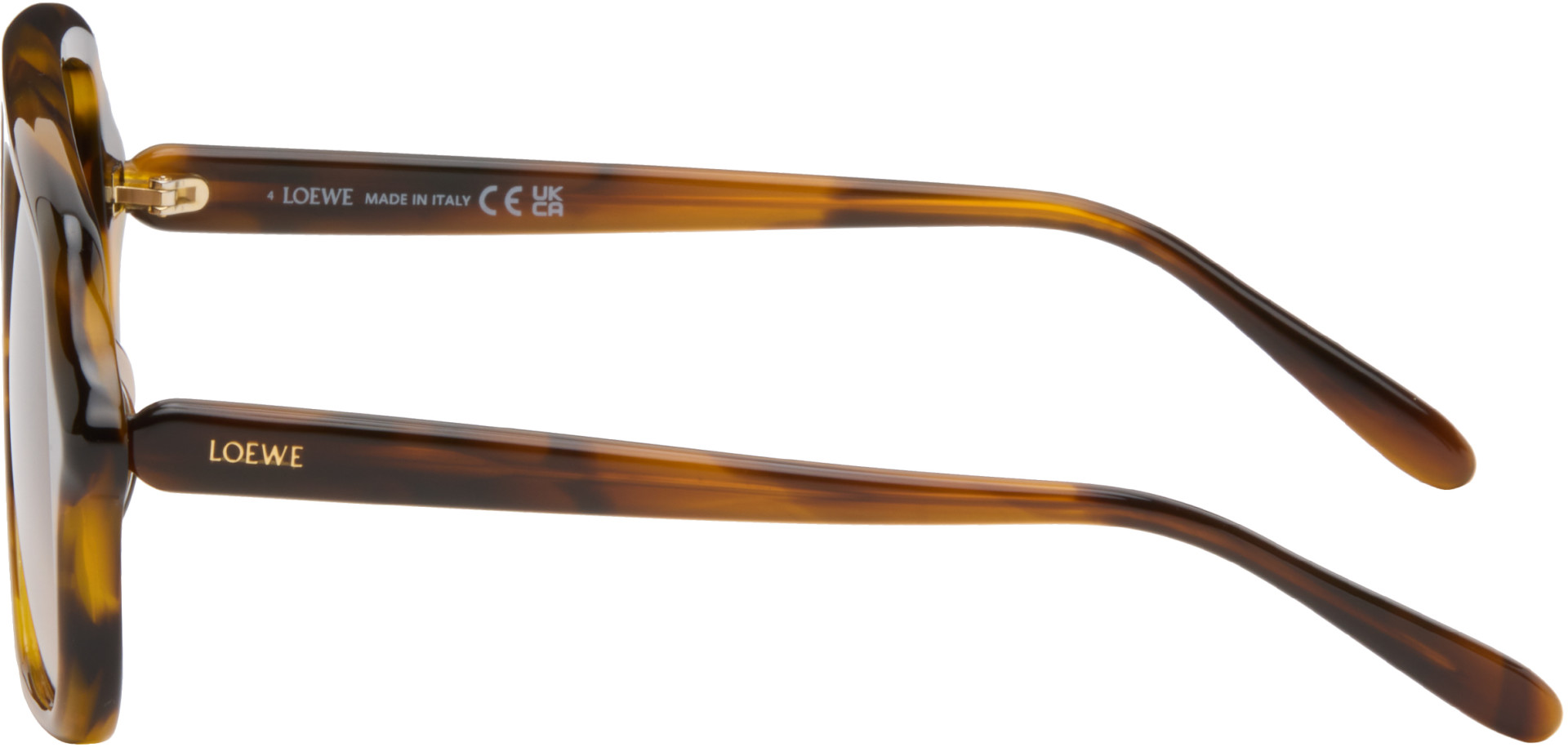 LOEWE - Brown Slim Sunglasses
