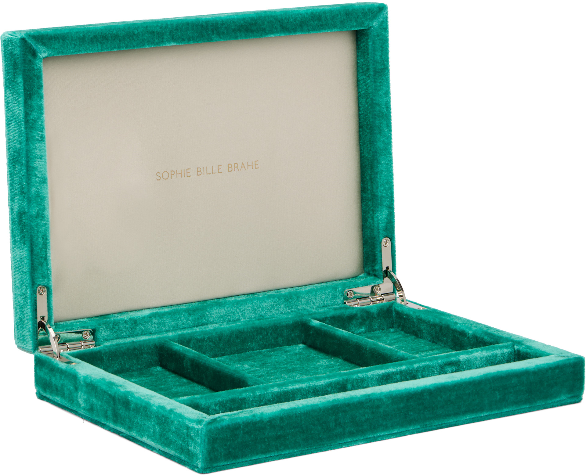 Sophie Bille Brahe: Green Trésor Jewelry Box | SSENSE Canada