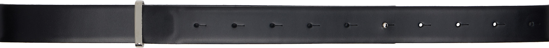 Toga Virilis: Black Double Buckle Belt | SSENSE