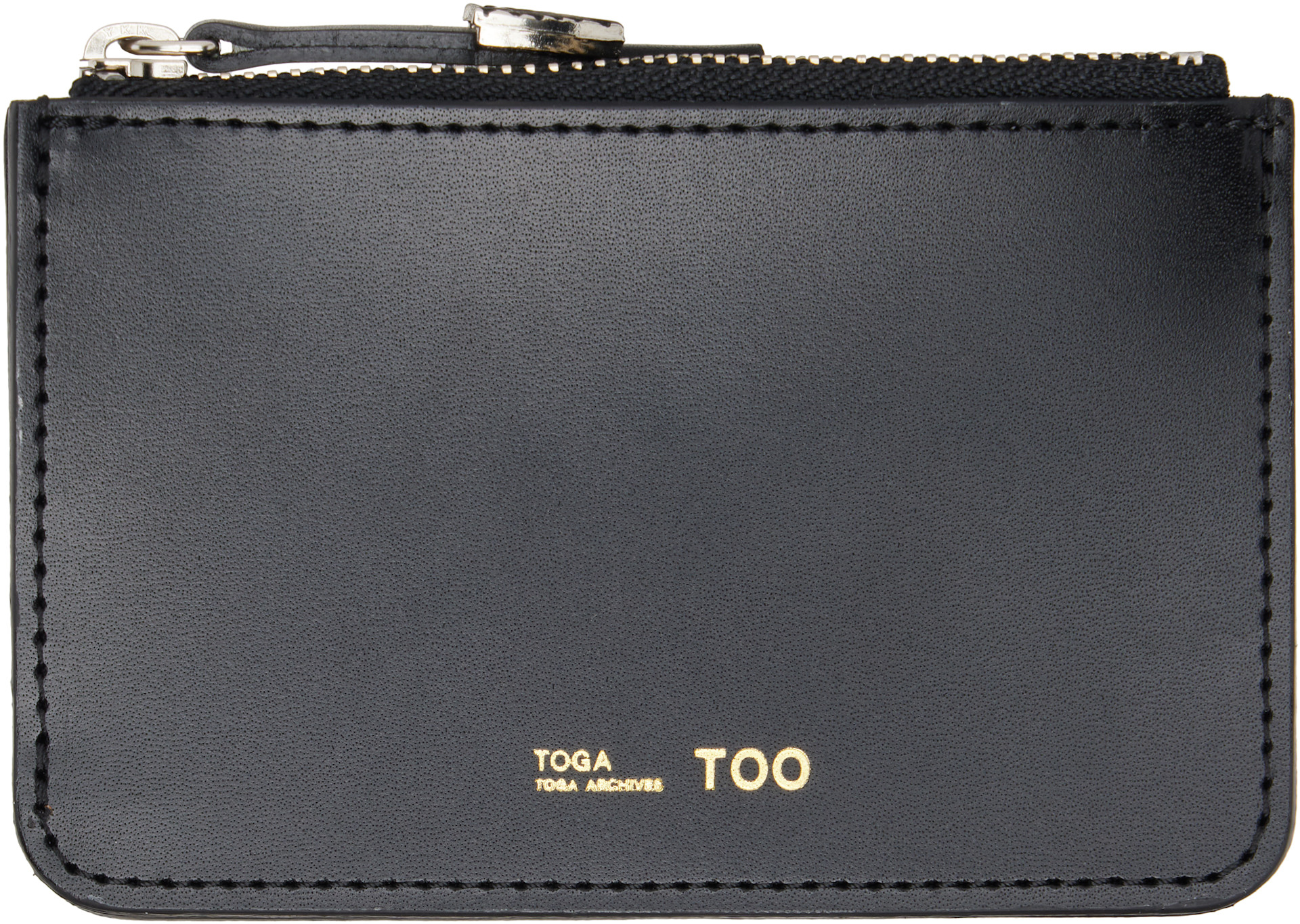 Toga Virilis: ブラック Fringe スモール 財布 | SSENSE 日本