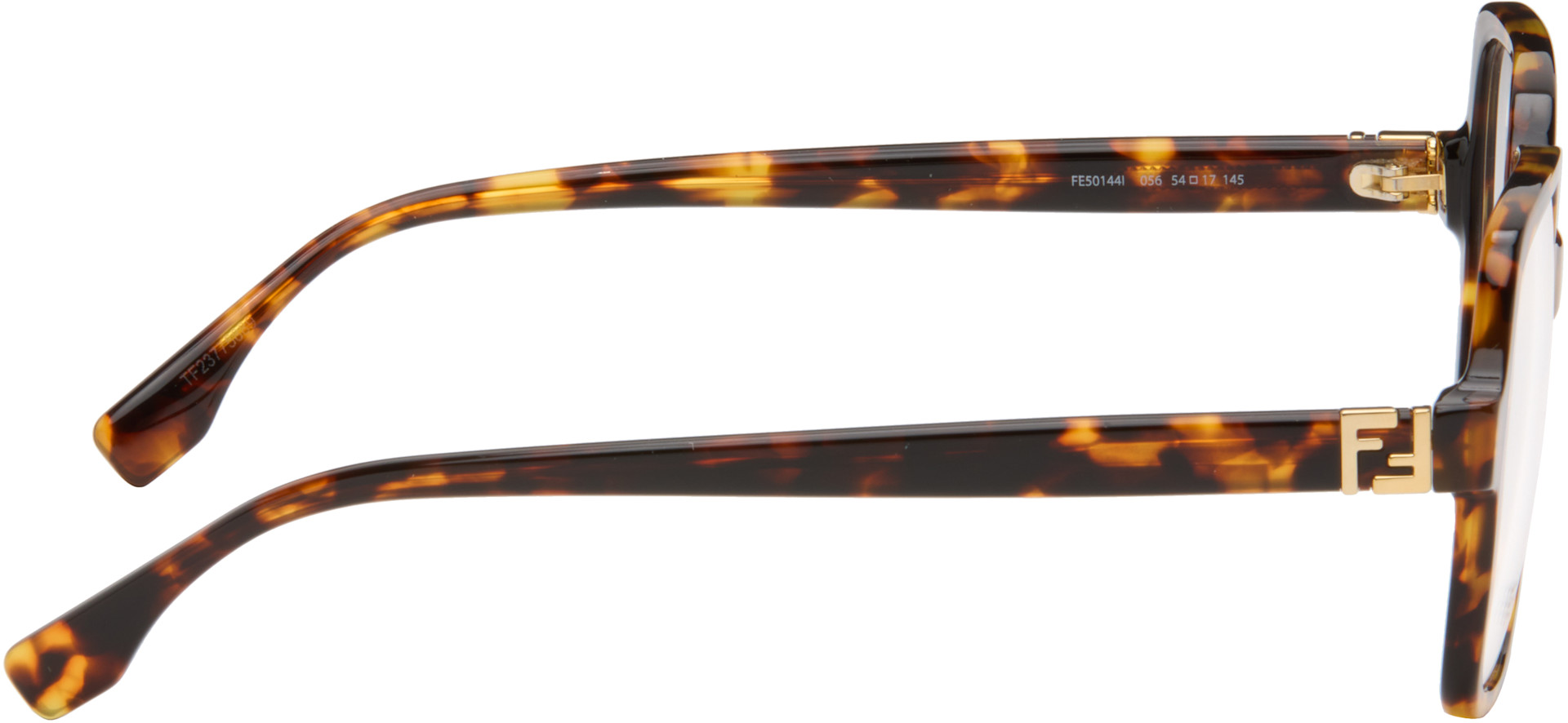 Fendi - Lunettes Forever brunes à logos